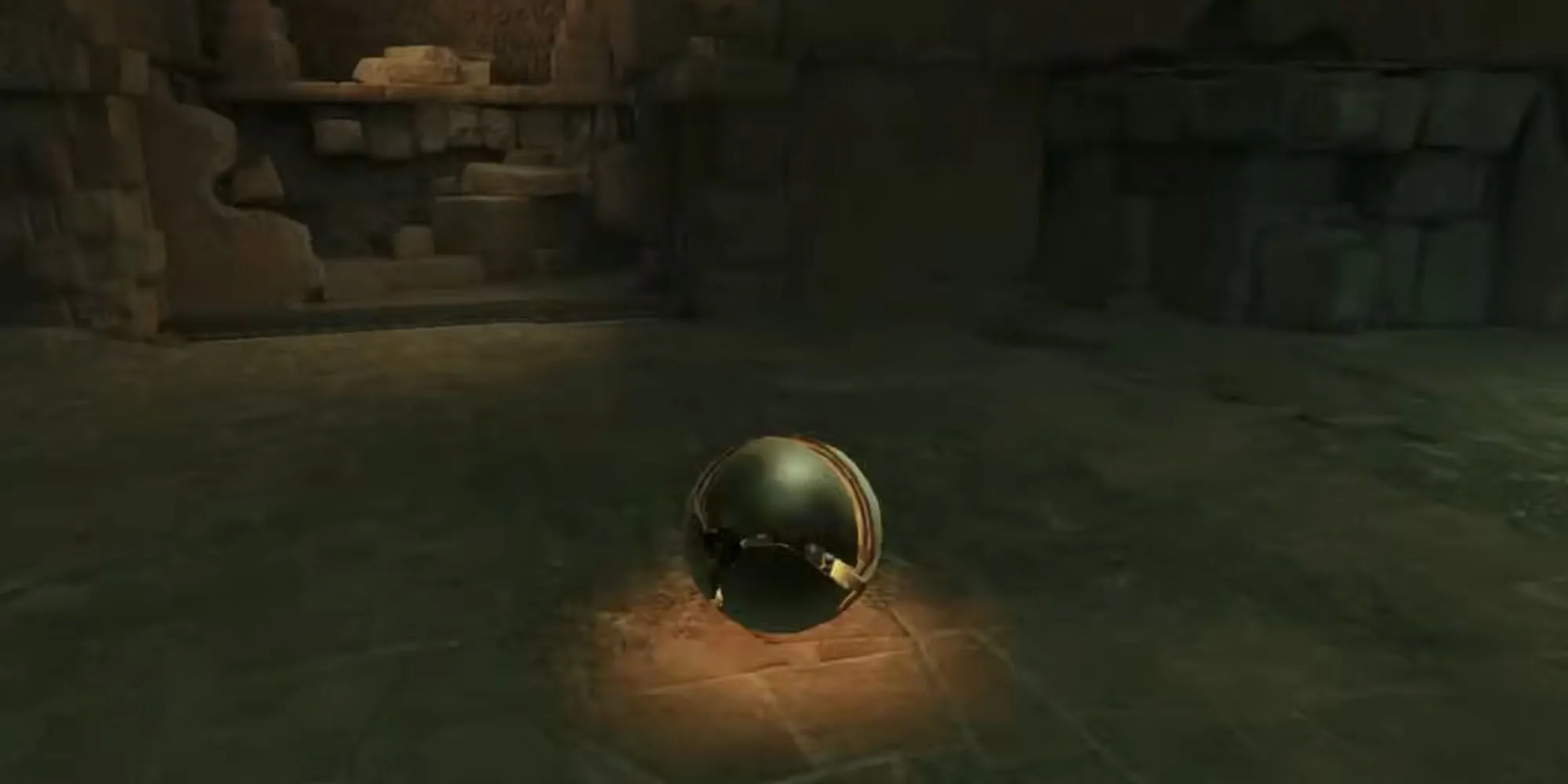 Morph Ball quen thuộc của Samus trong Metroid Prime Remastered