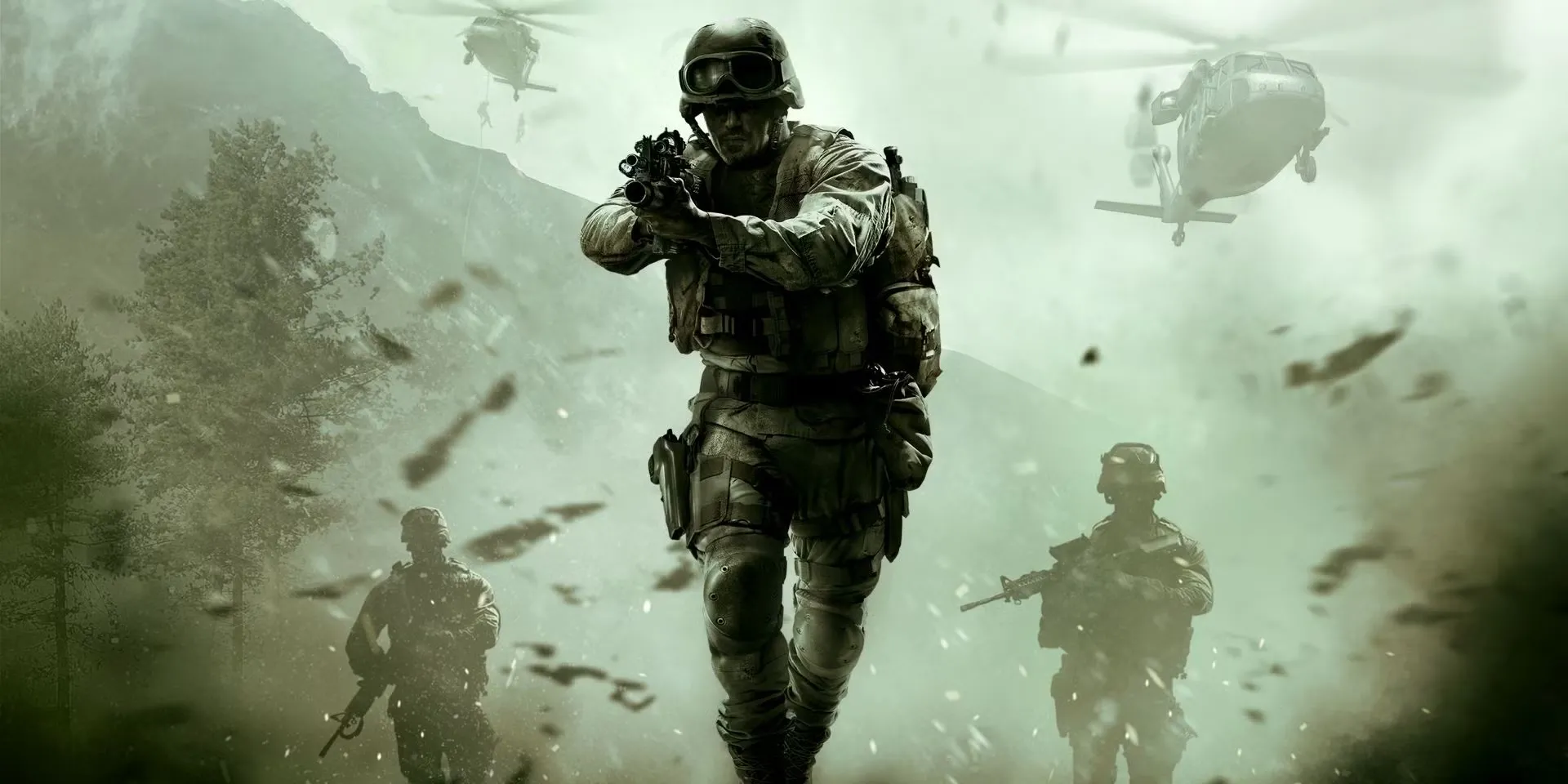 Một cảnh trong Call of Duty Modern Warfare, tựa game từng là đỉnh cao của series.