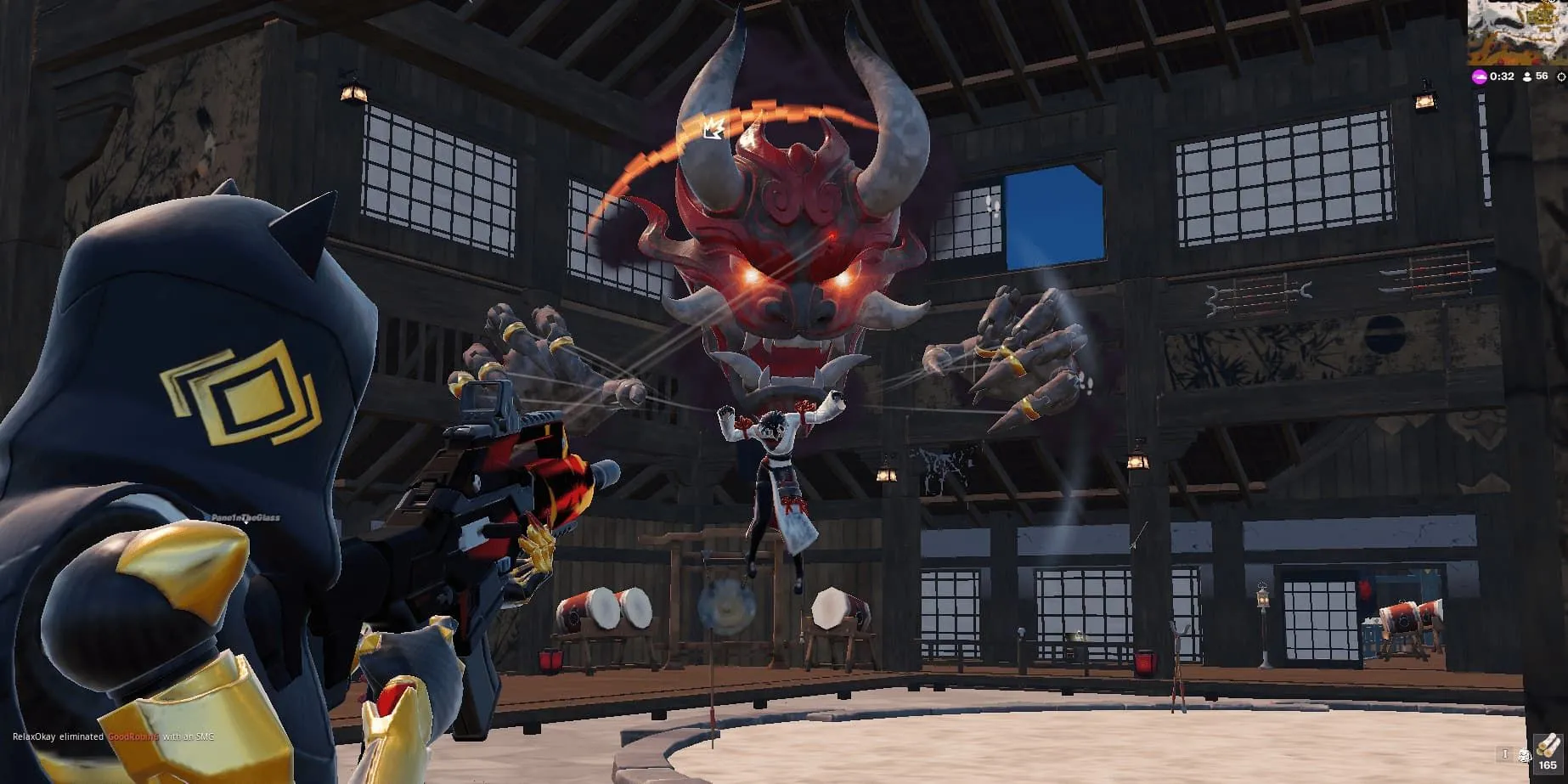 Một hình ảnh quảng bá của tựa game Fortnite, minh họa cho nội dung tin tức về việc game bị chặn trên iOS