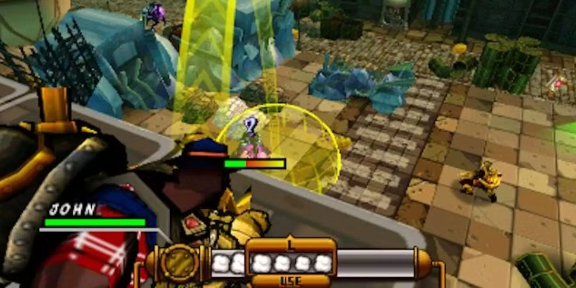 Nhân vật Abraham Lincoln trong game chiến thuật Code Name S.T.E.A.M. trên Nintendo 3DS