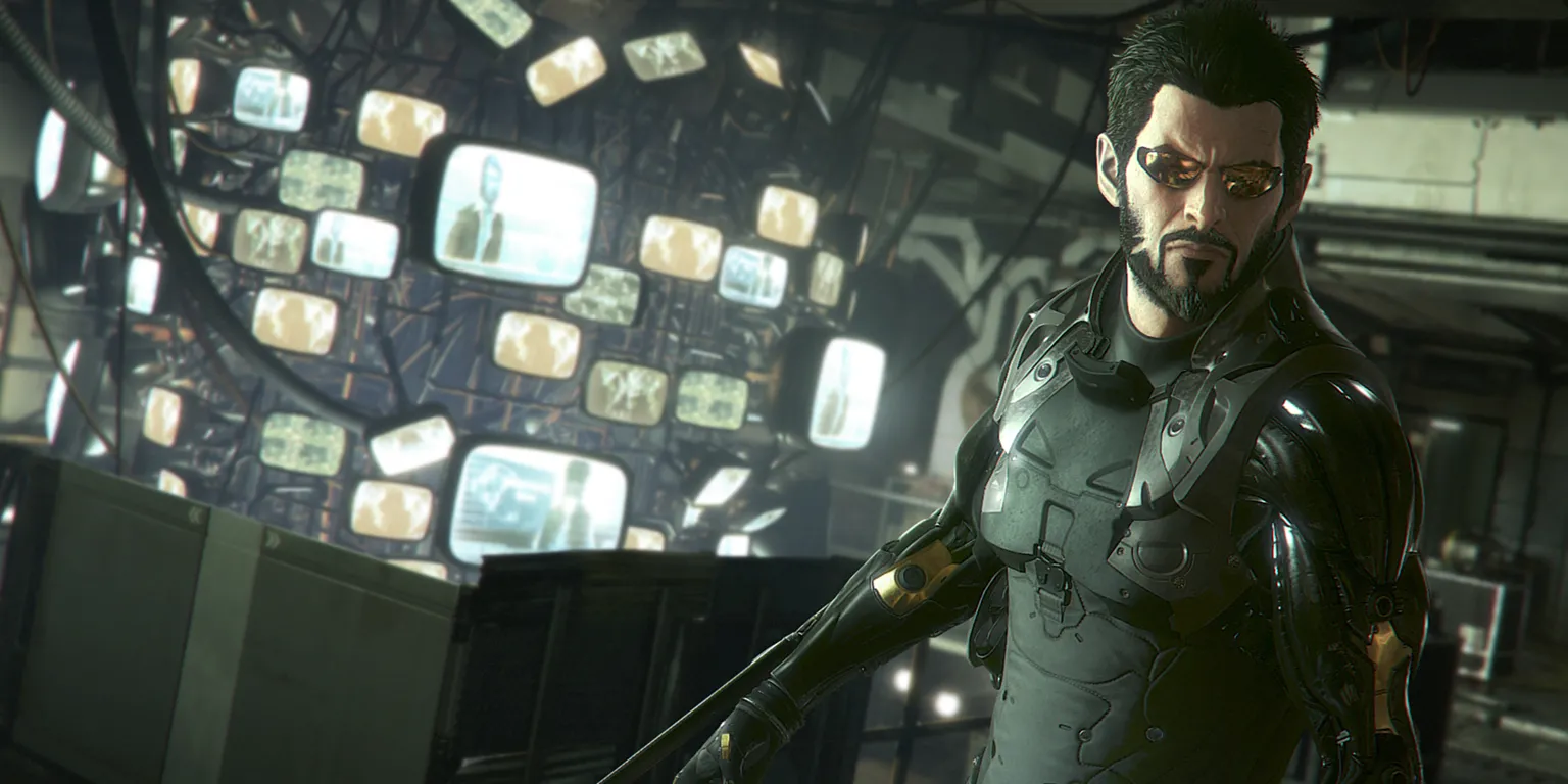 Nhân vật Adam Jensen trong game Deus Ex Mankind Divided