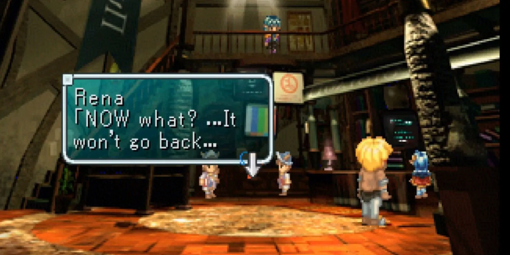 Nhân vật chính Claude trong Star Ocean The Second Story trên PS1