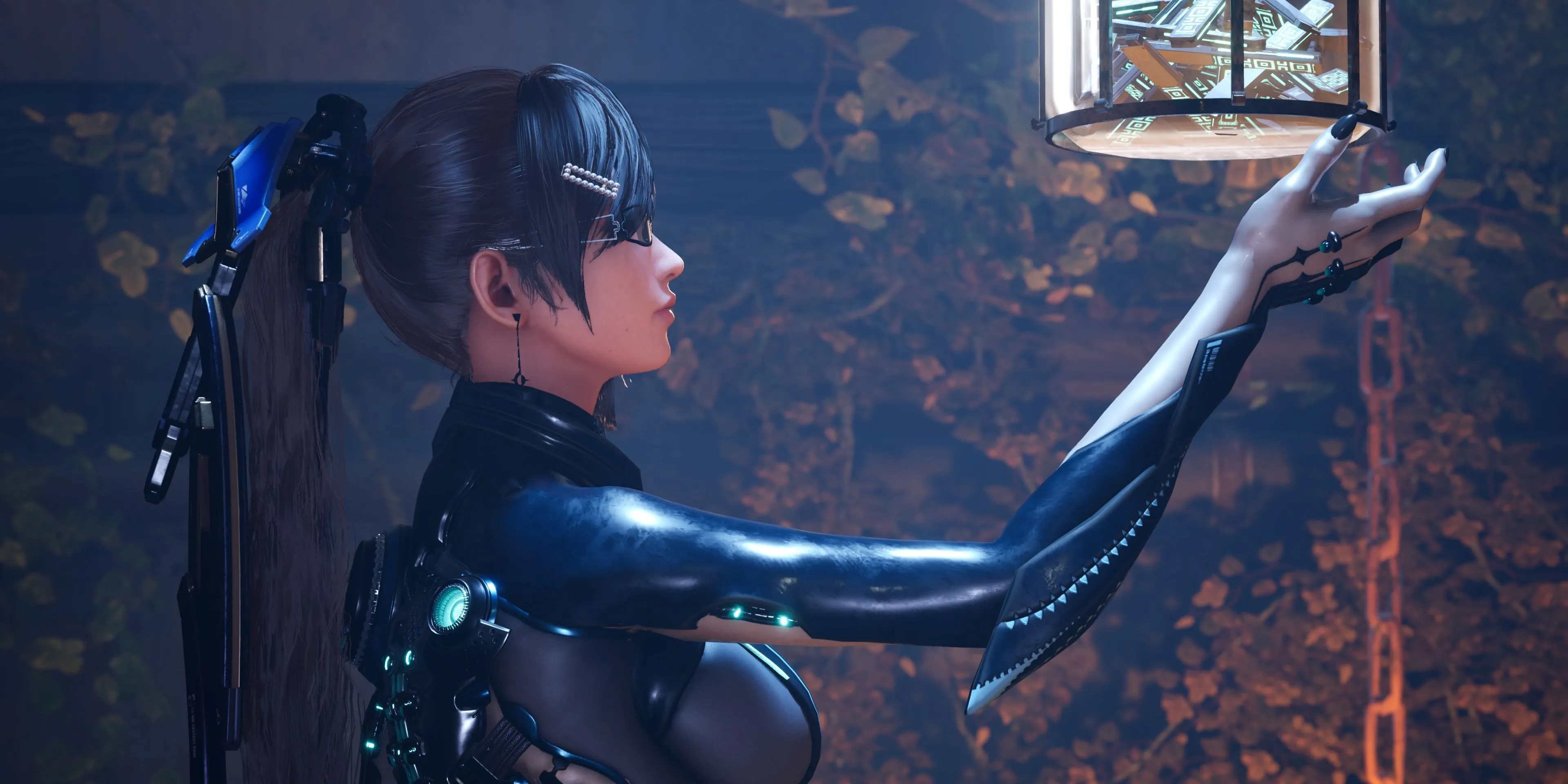 Nhân vật chính Eve trong một khung cảnh của game Stellar Blade