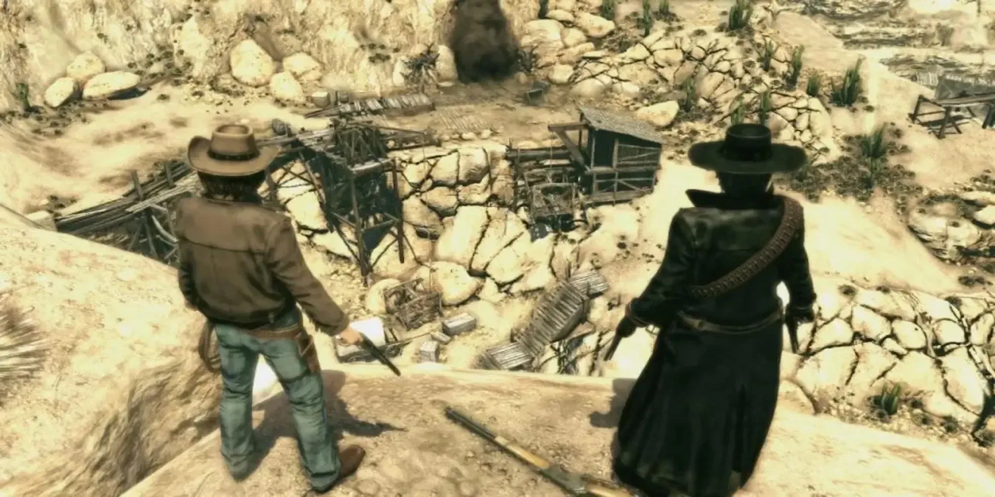 Nhân vật chính trong Call of Juarez: Bound in Blood, tựa game FPS miền Tây trên PS3