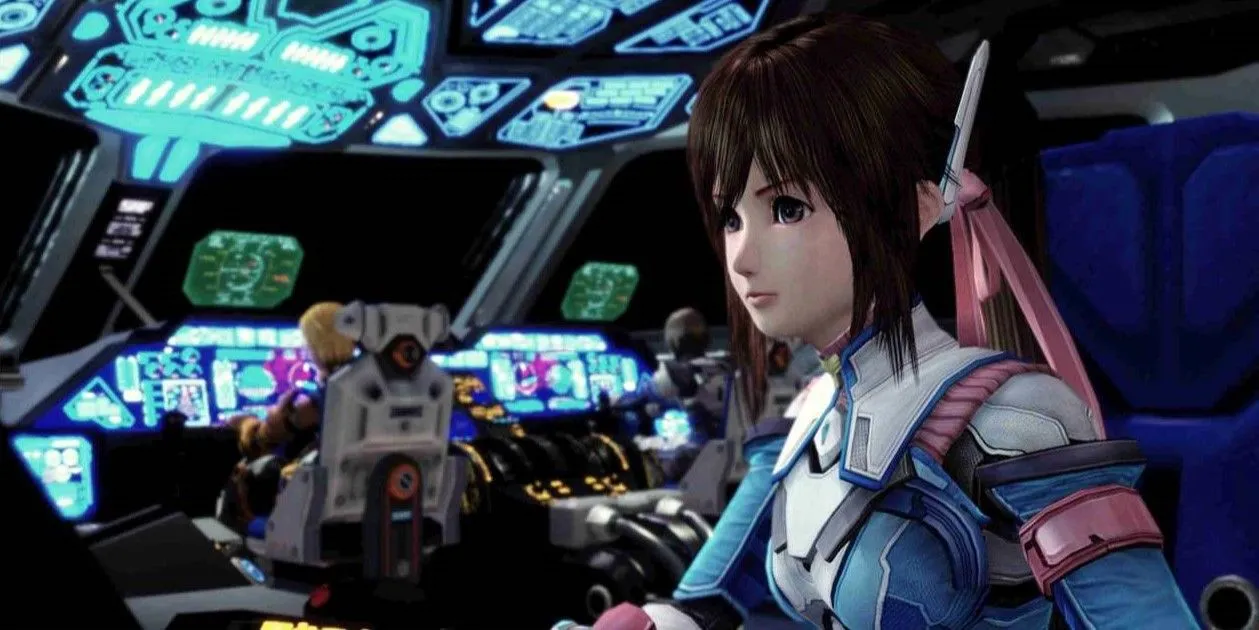 Nhân vật Edge Maverick và Reimi Saionji trong Star Ocean The Last Hope đang chiến đấu