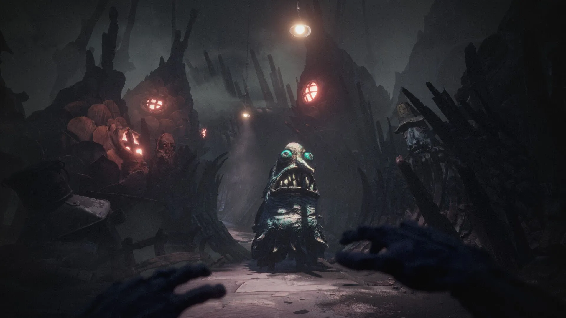 Nhân vật Potboy hoặc Housy trong game The Midnight Walk.