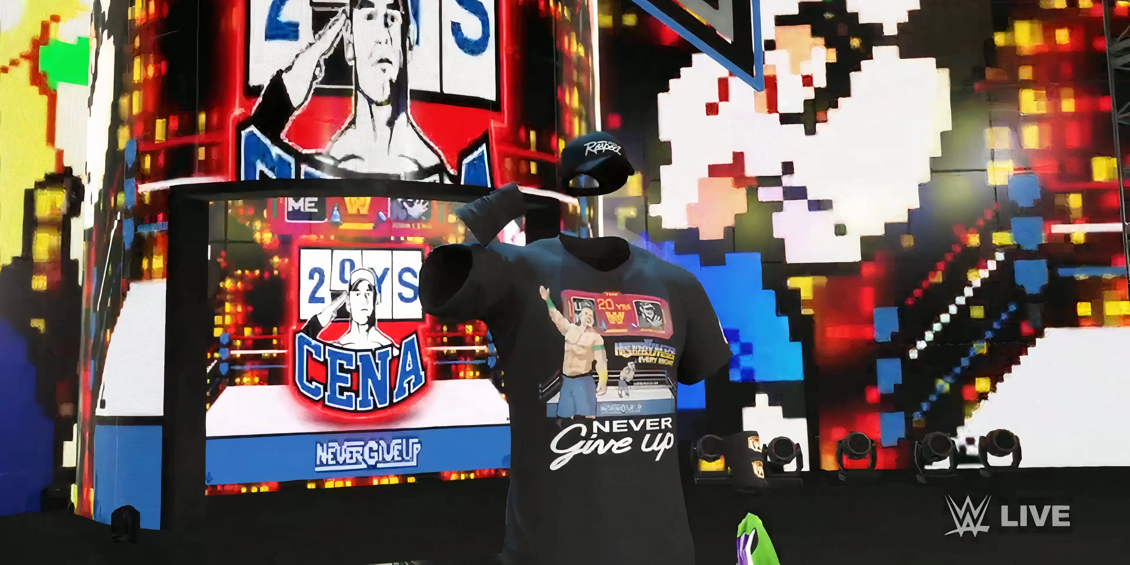 Nhân vật Super Cena tàng hình trong WWE 2K25 và cách mở khóa