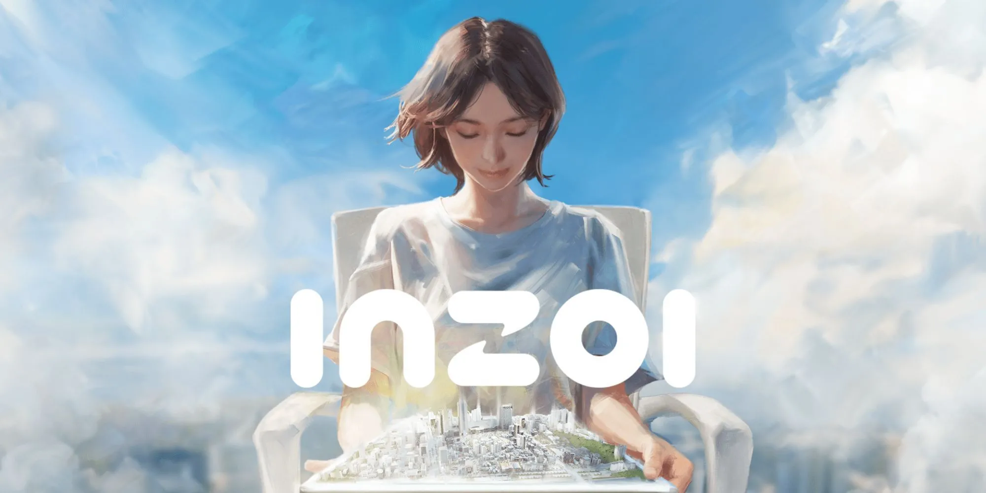 Nhân vật trong InZOI nhìn xuống thành phố, thể hiện quy mô và tiềm năng của game