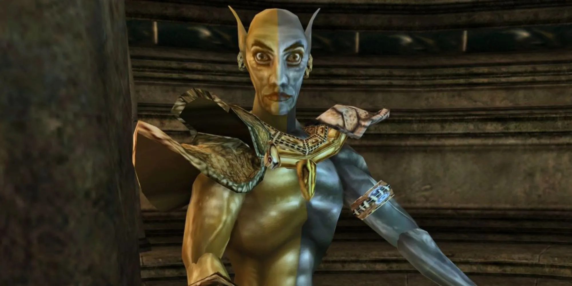 Nhân vật Vivec uy nghi trong The Elder Scrolls III: Morrowind