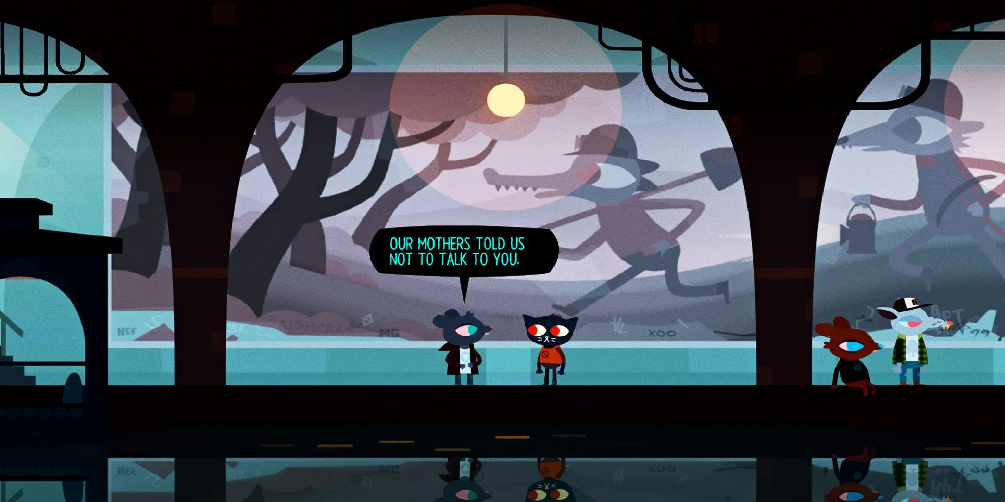 Night in the Woods: Câu chuyện trưởng thành về việc trở về nhà và đối mặt với thực tại.