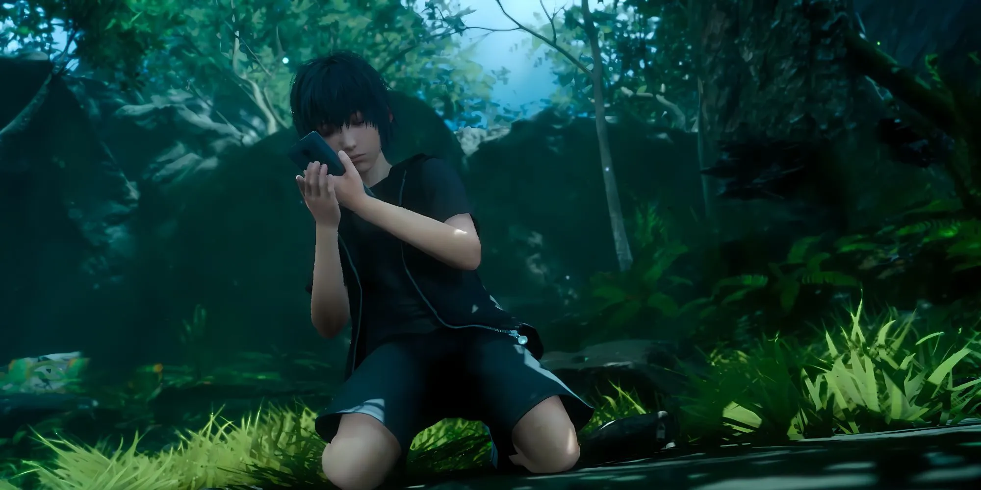 Noctis thời trẻ thức dậy trong thế giới giấc mơ của Platinum Demo - Final Fantasy XV