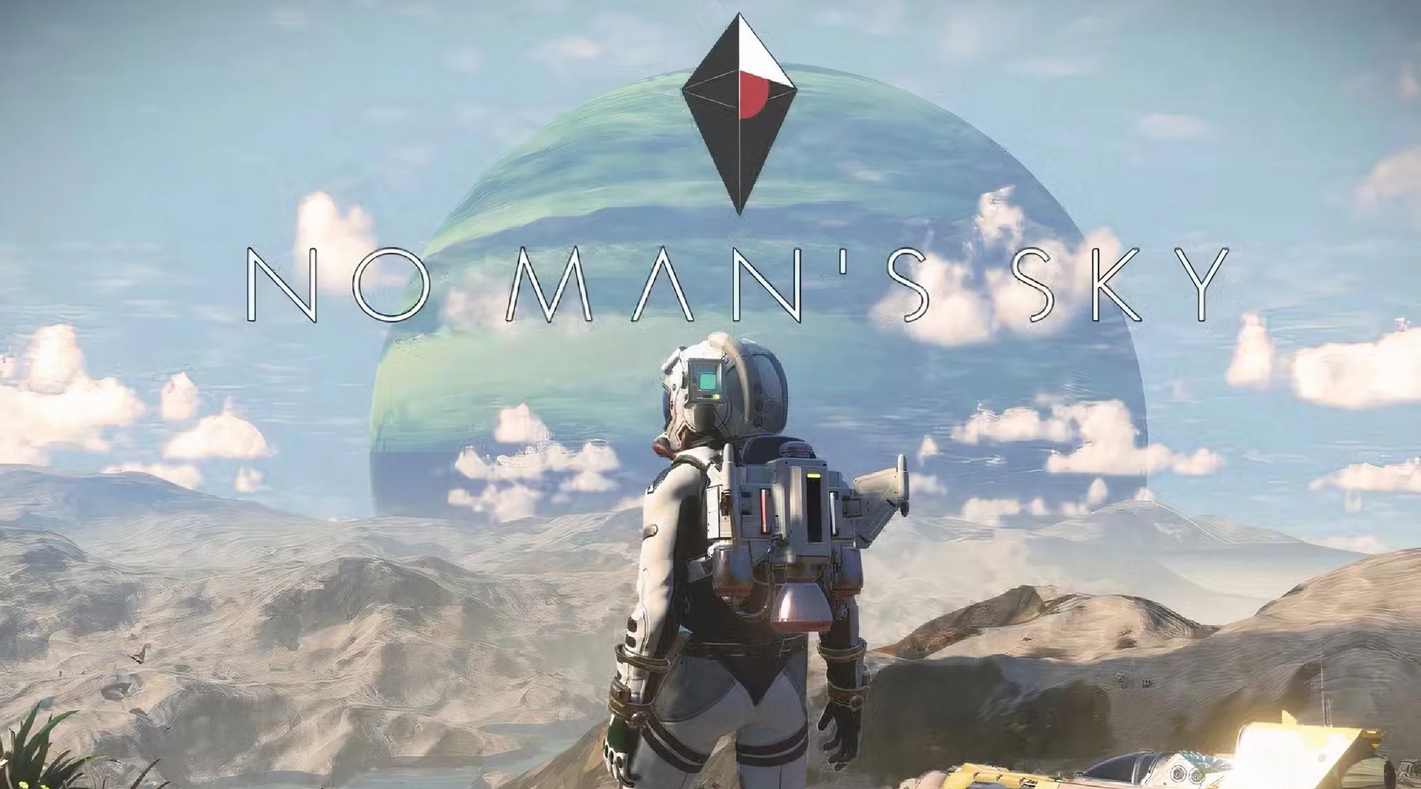 Phi thuyền khám phá trong No Man's Sky, tựa game liên tục được cập nhật và sửa lỗi