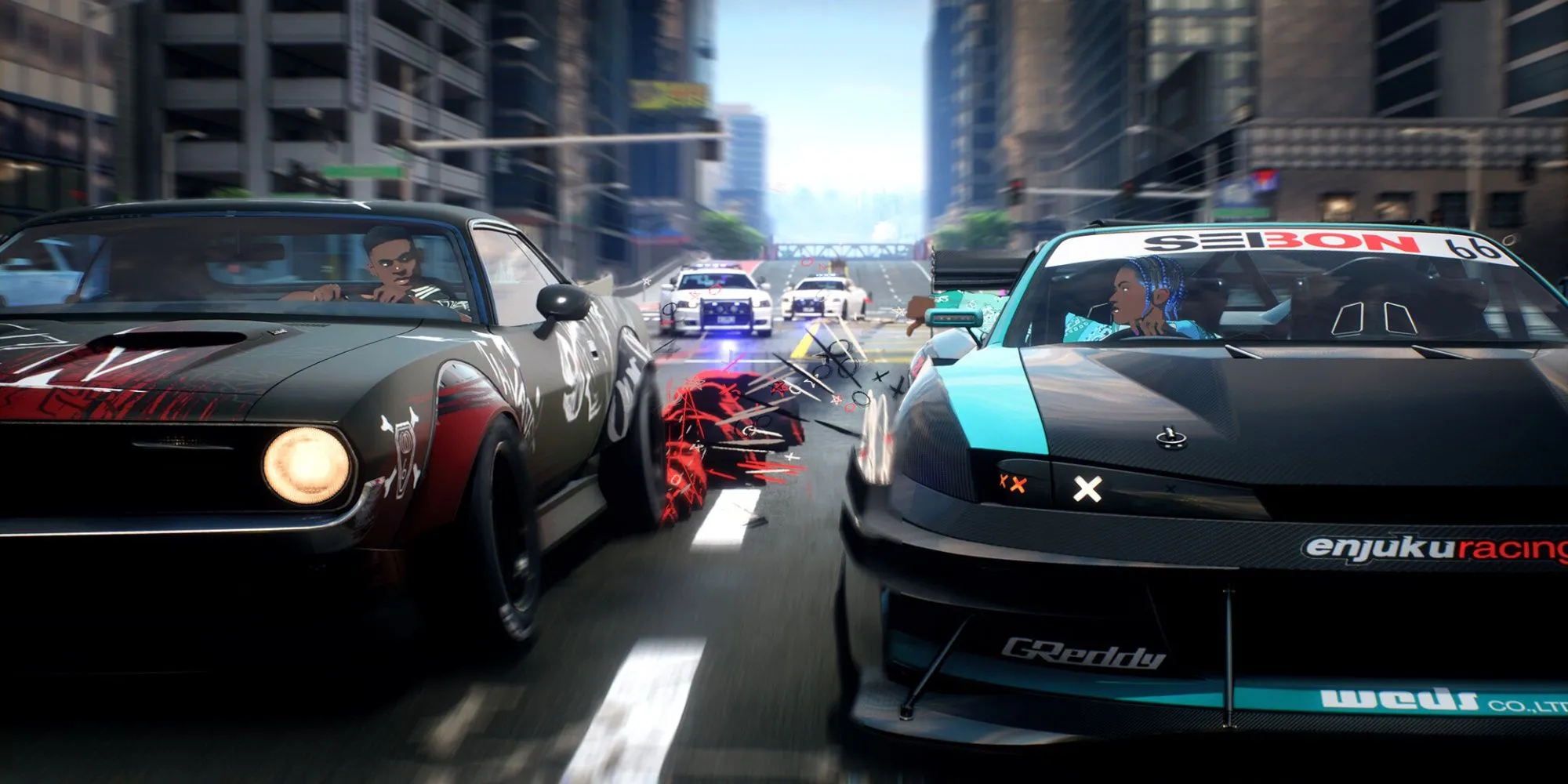 Phong cách đồ họa cel-shaded độc đáo của Need for Speed Unbound