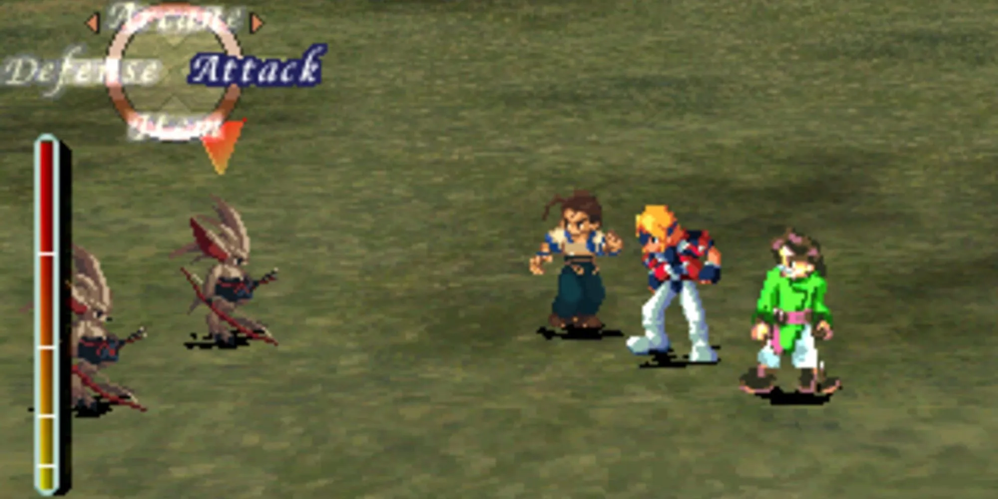 Robot khổng lồ Gear trong Xenogears, một game JRPG với chủ đề sâu sắc trên PS1