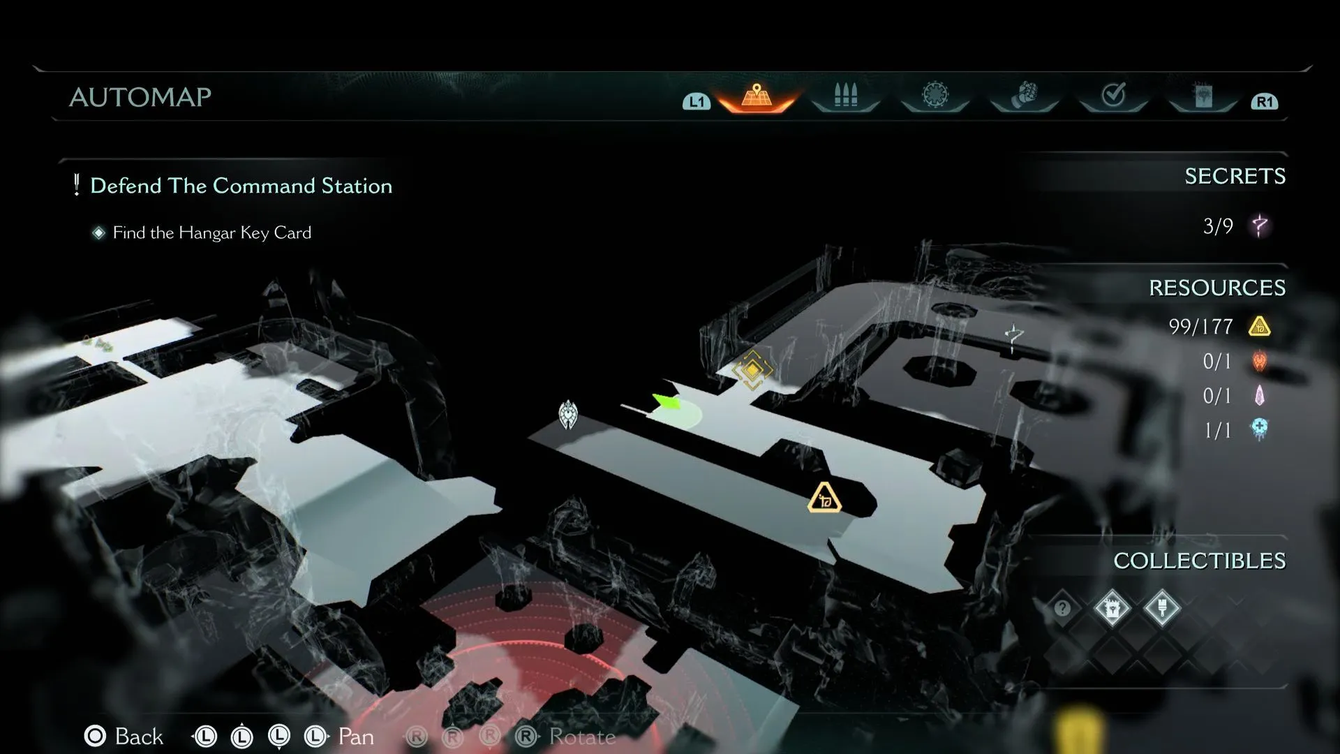 Rơi xuống lỗ trên sàn để tìm Ruby ở Sentinel Command Station Chapter 12