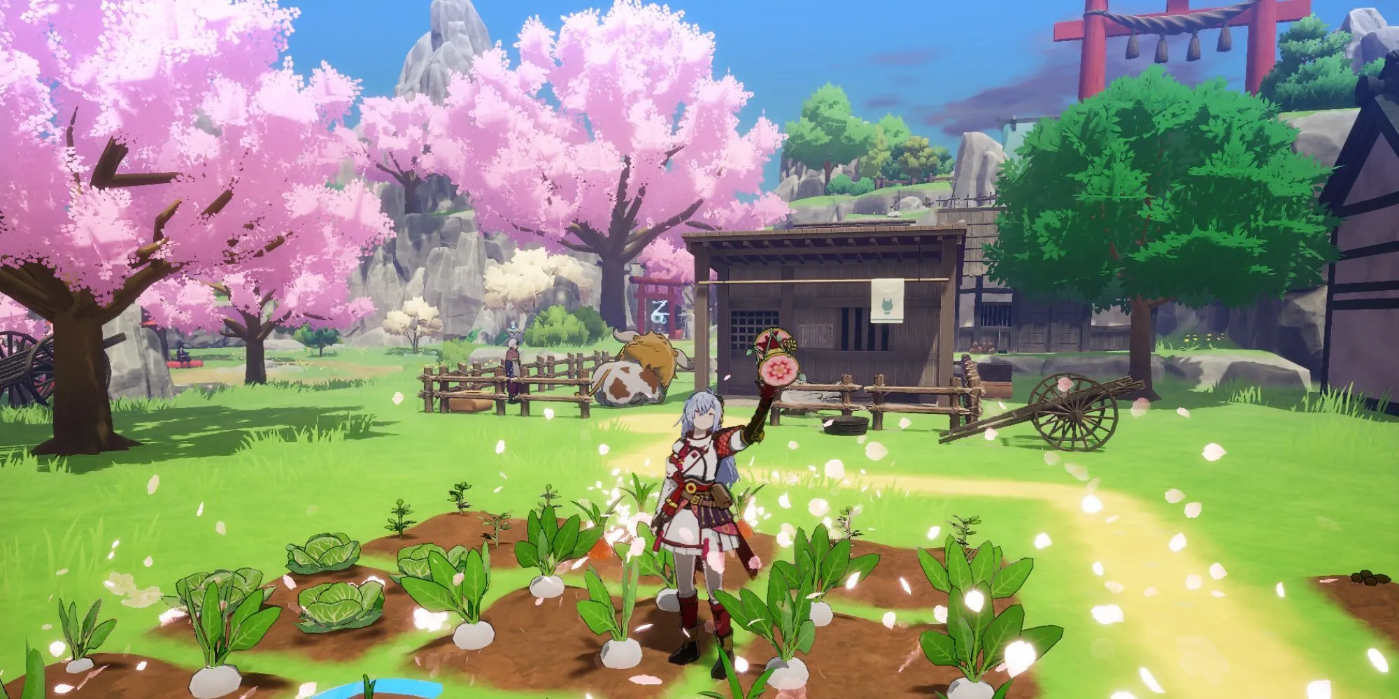 Rune Factory Guardians of Azuma Farming