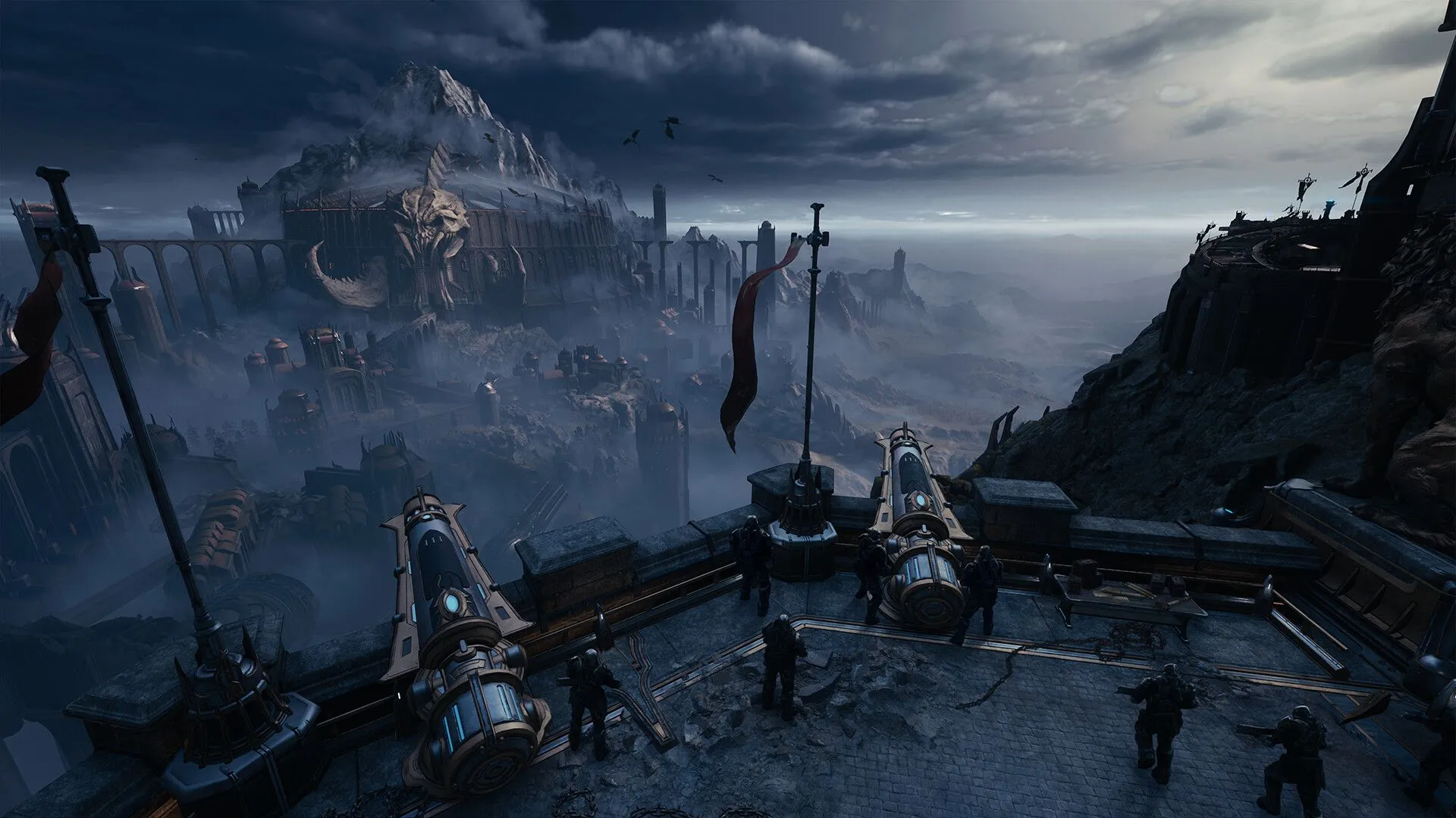Screenshot chiến đấu trong DOOM: The Dark Ages