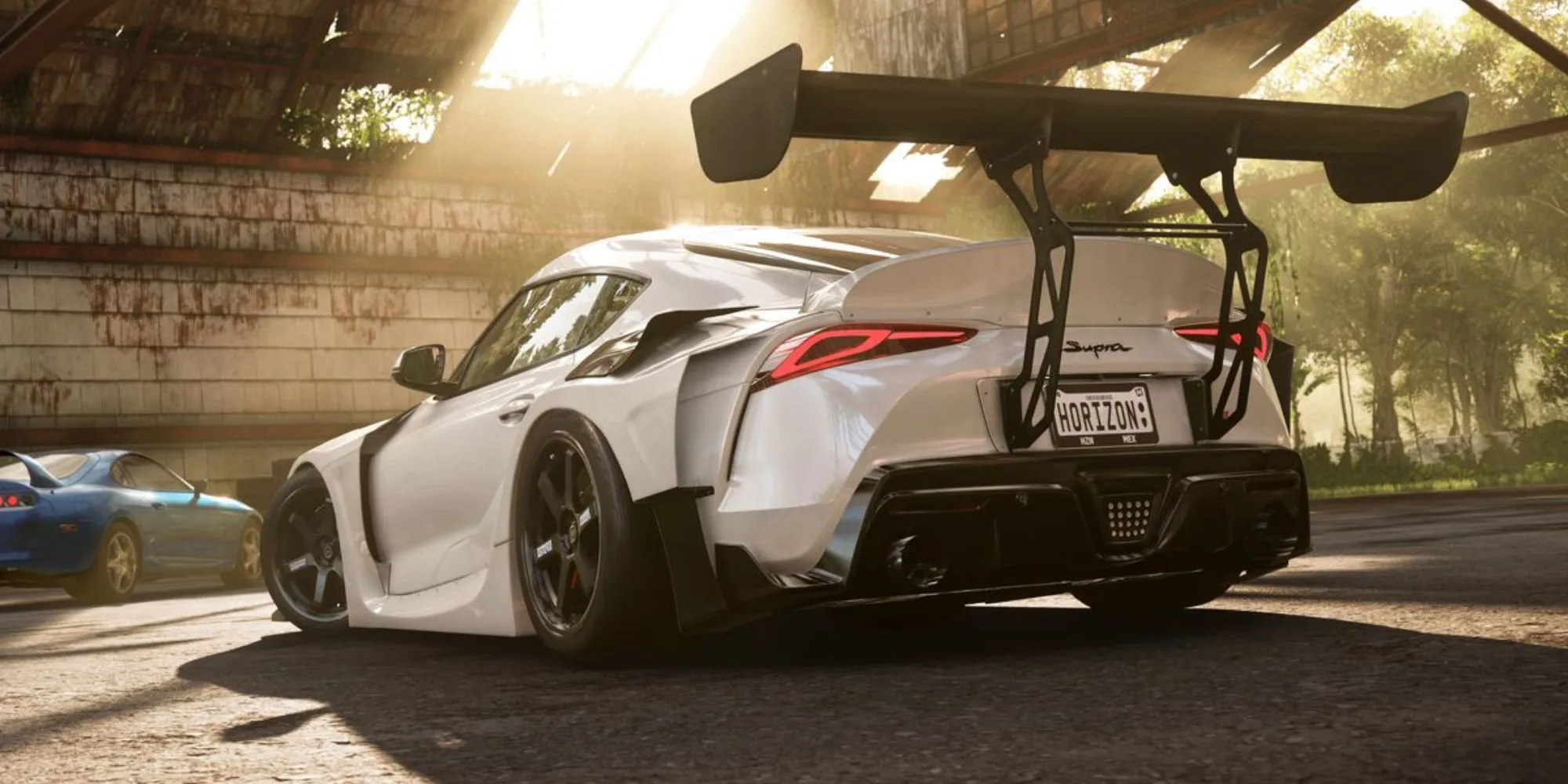 Siêu xe tốc độ trên đường đua trong game đua xe thế giới mở Forza Horizon 5 trên Game Pass