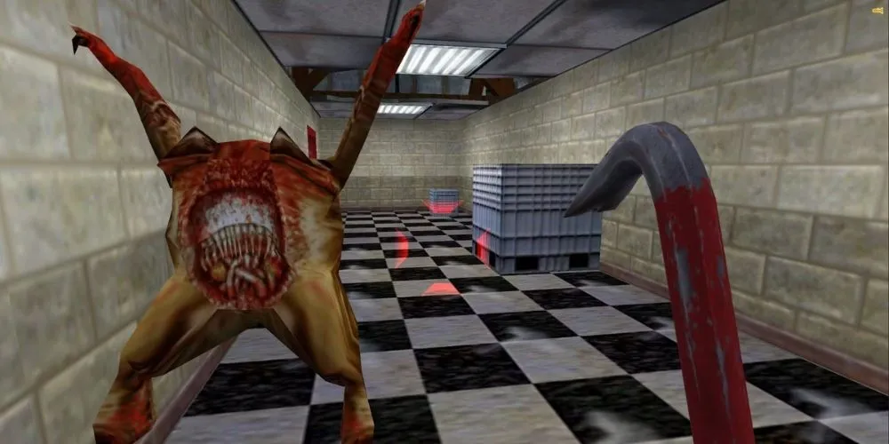 Sinh vật headcrab đặc trưng trong game Half-Life