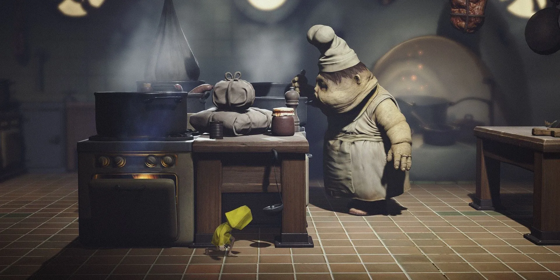 Six trốn khỏi Đầu bếp trong Little Nightmares