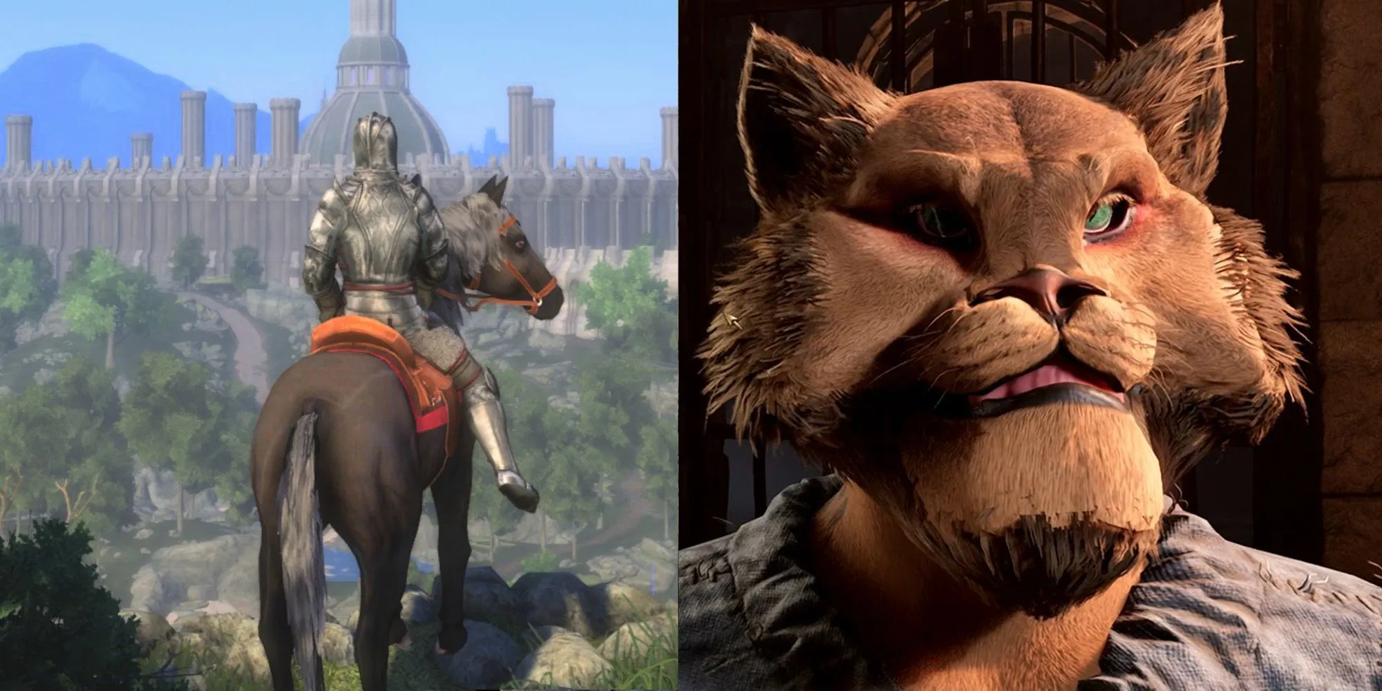 So sánh đồ họa giữa Skyblivion và Oblivion Remastered