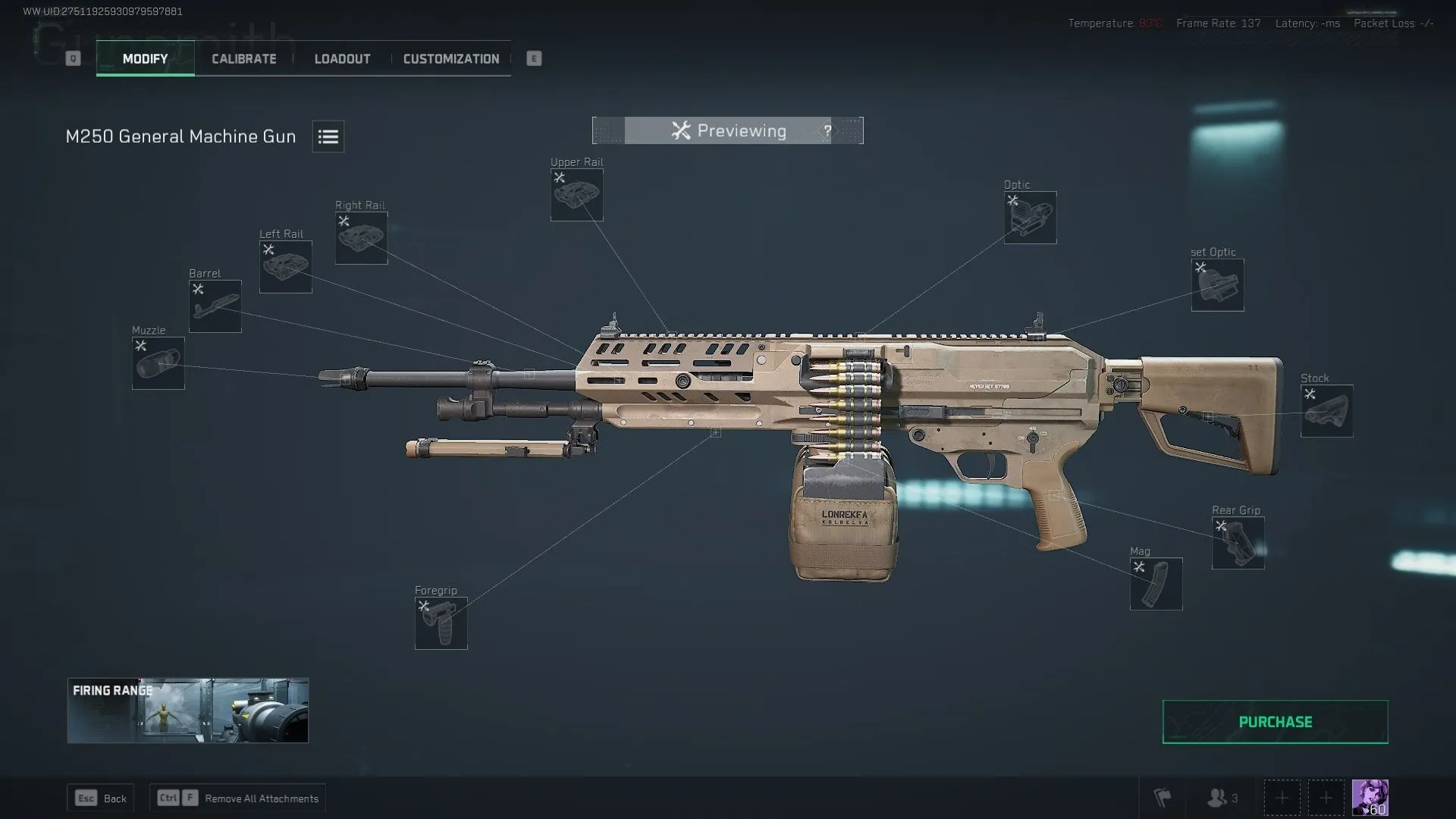 Súng máy M250 Delta Force, vũ khí tối thượng với sát thương và xuyên giáp khủng