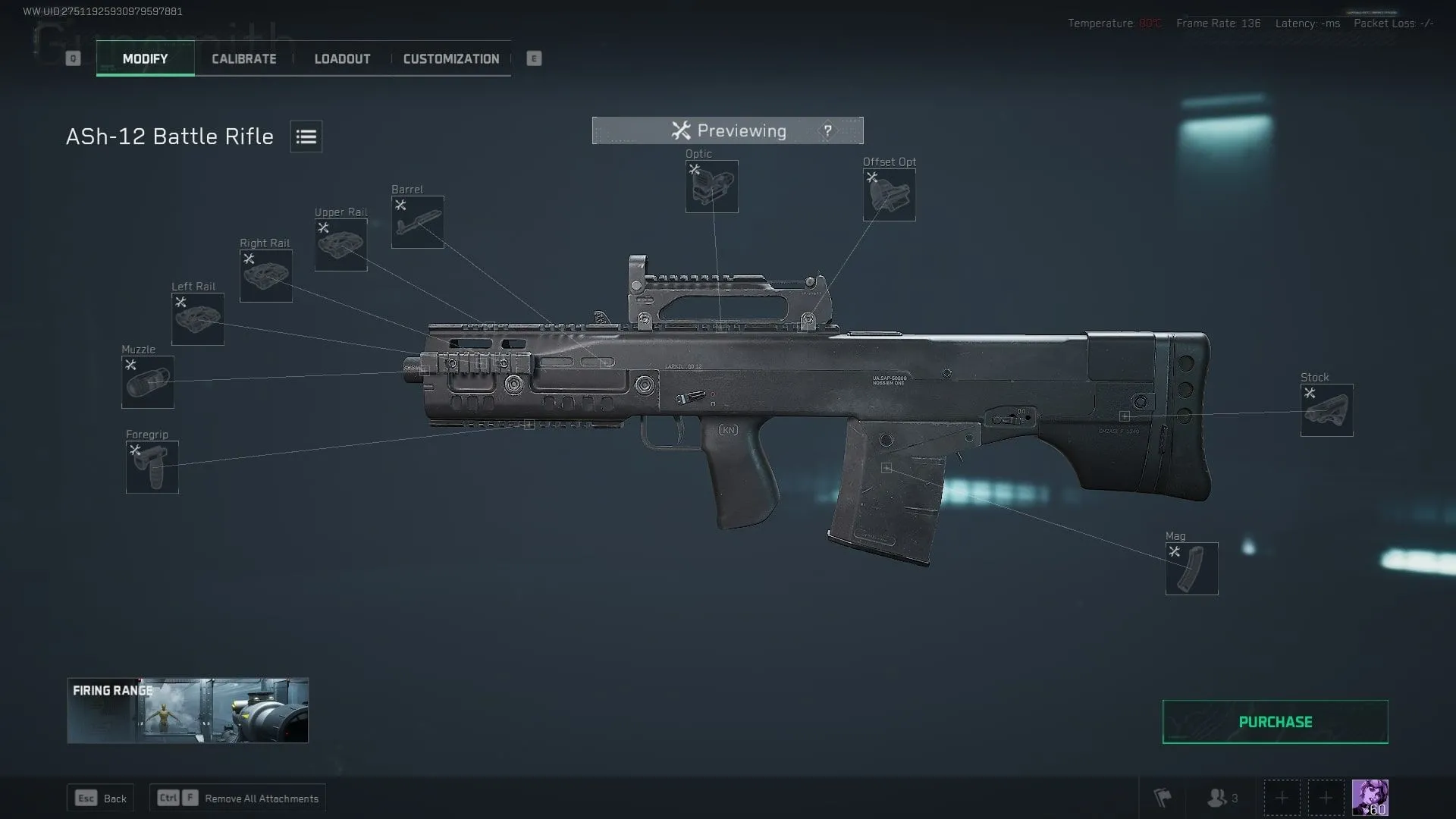 Súng trường chiến đấu ASh-12 Delta Force với độ giật cao và sát thương lớn