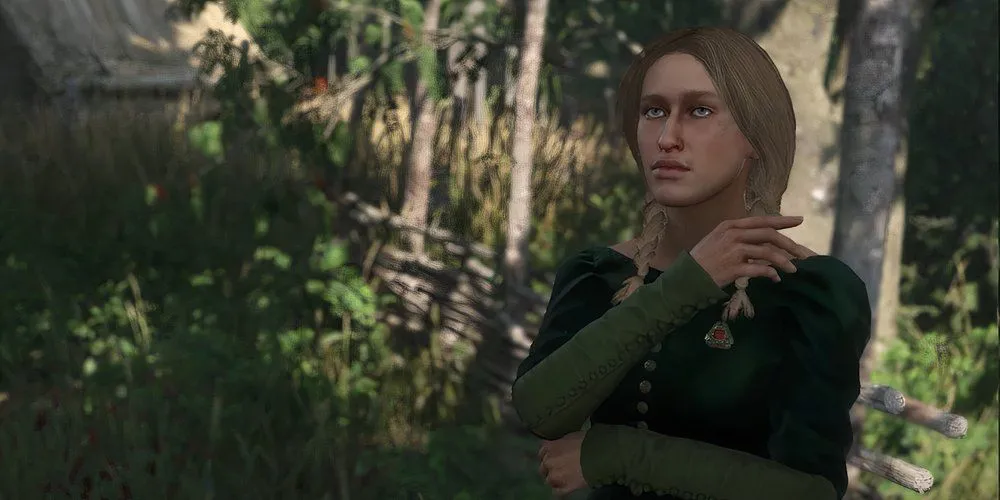 Svatava nhờ Henry tìm chồng Mikush trong Kingdom Come Deliverance 2
