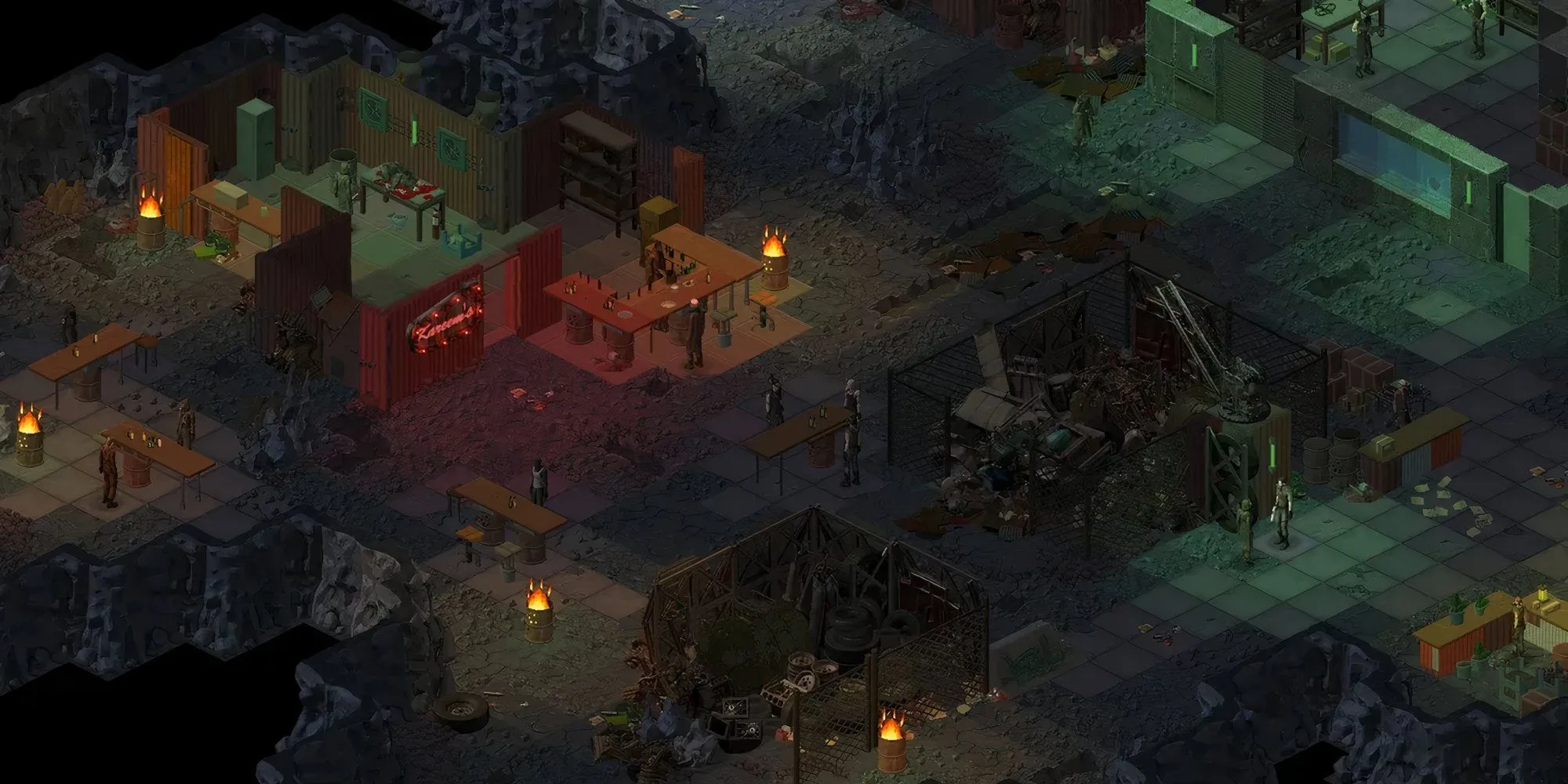 Thành phố ngầm chi tiết trong game UnderRail