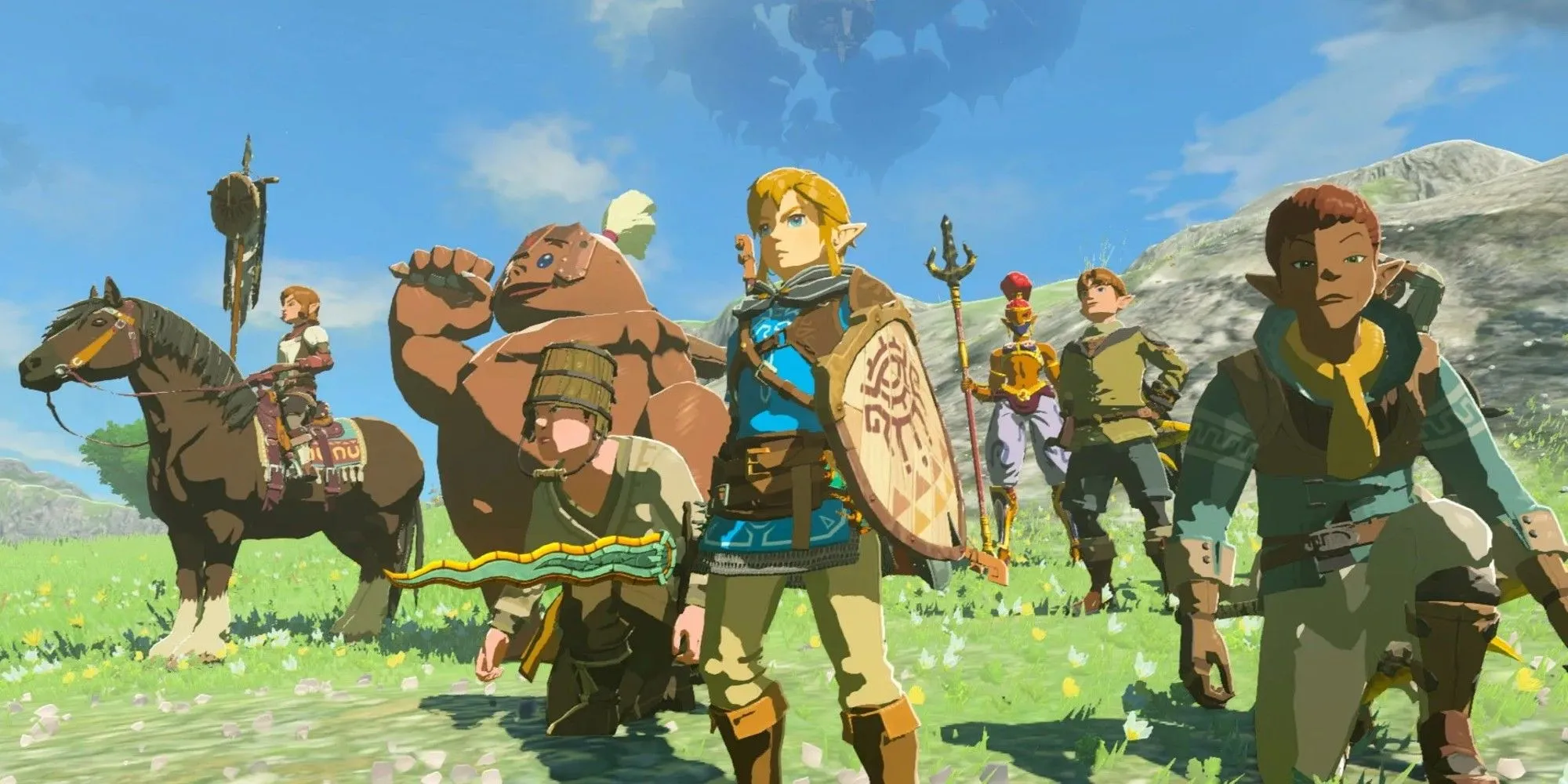 The Legend of Zelda Tears Of The Kingdom characters