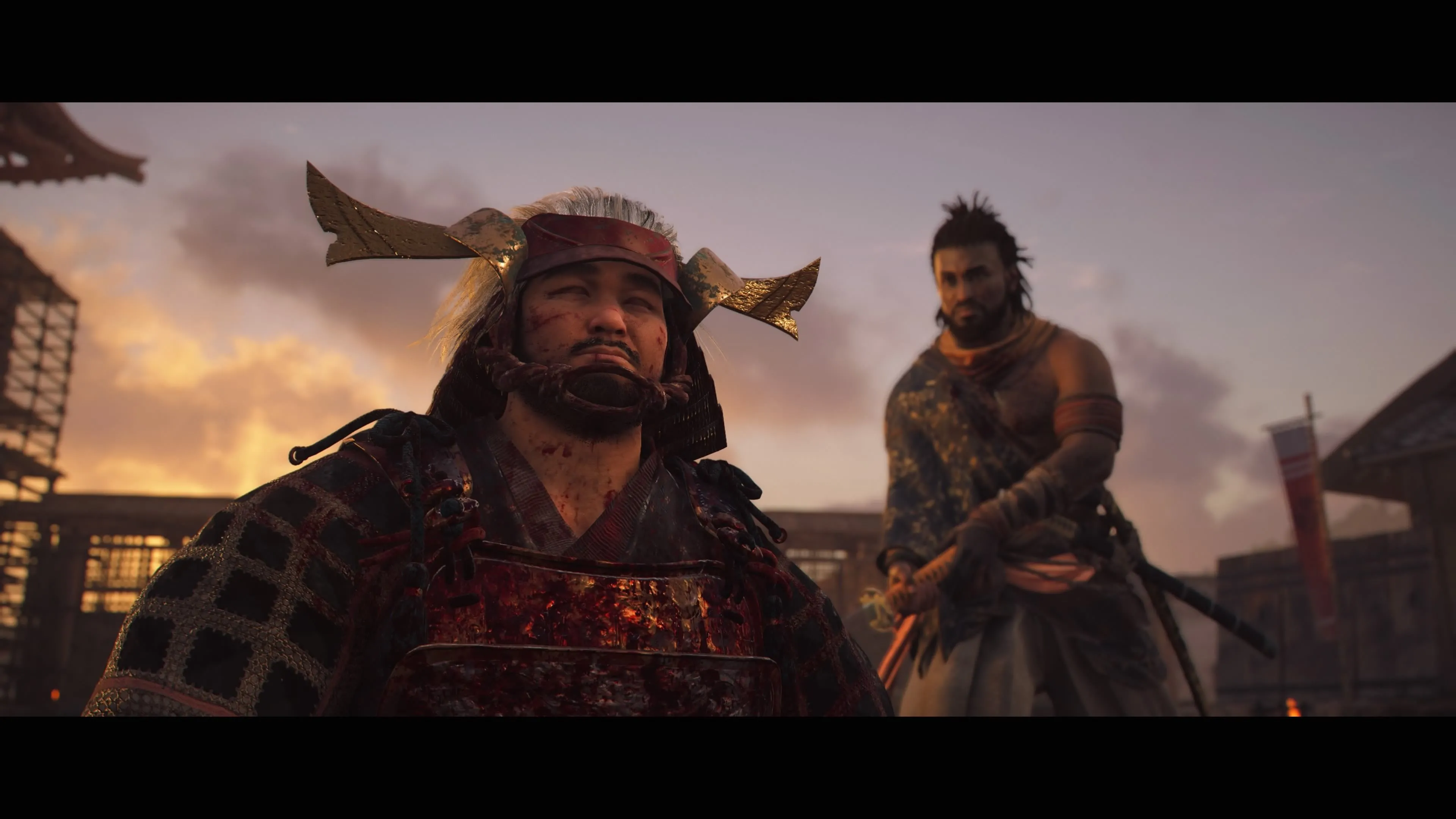 The Ox gục ngã sau trận chiến cam go với Yasuke trong Assassin's Creed Shadows