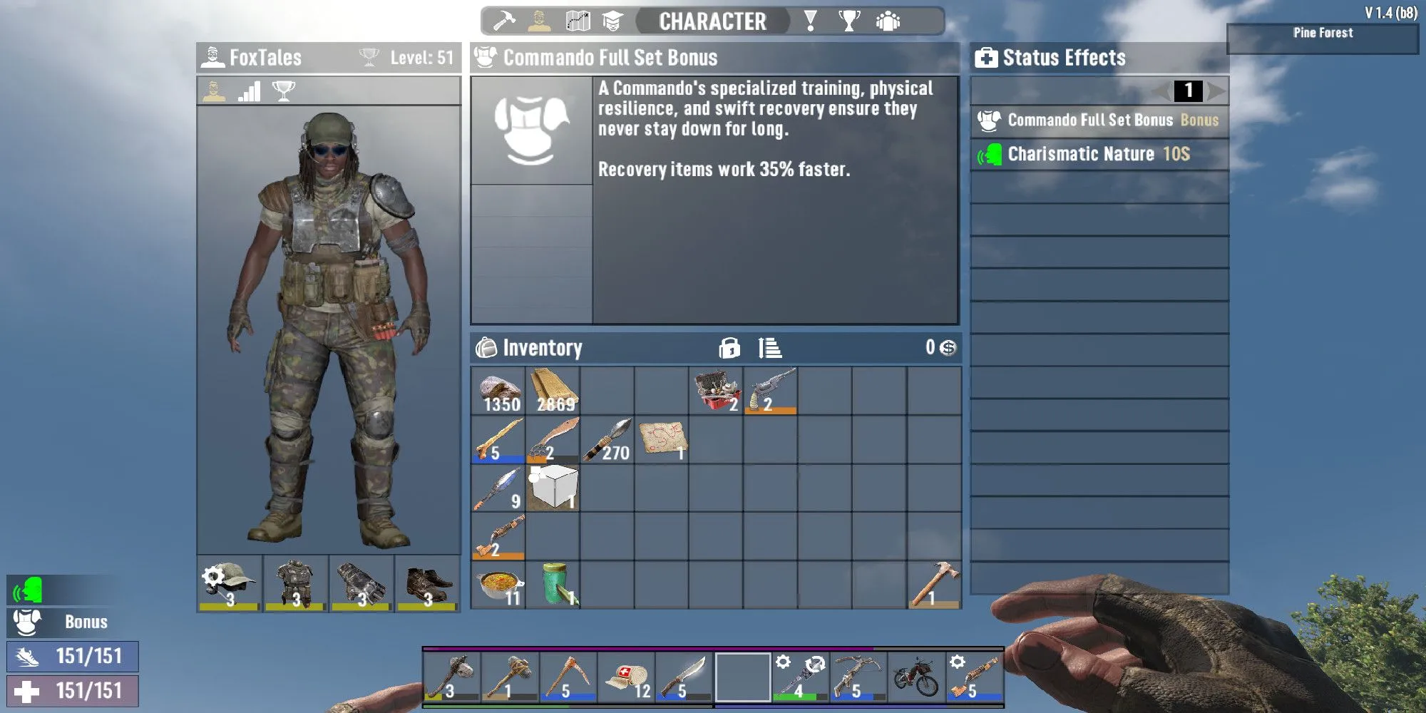 Thông tin về perk Pack Mule trong 7 Days to Die