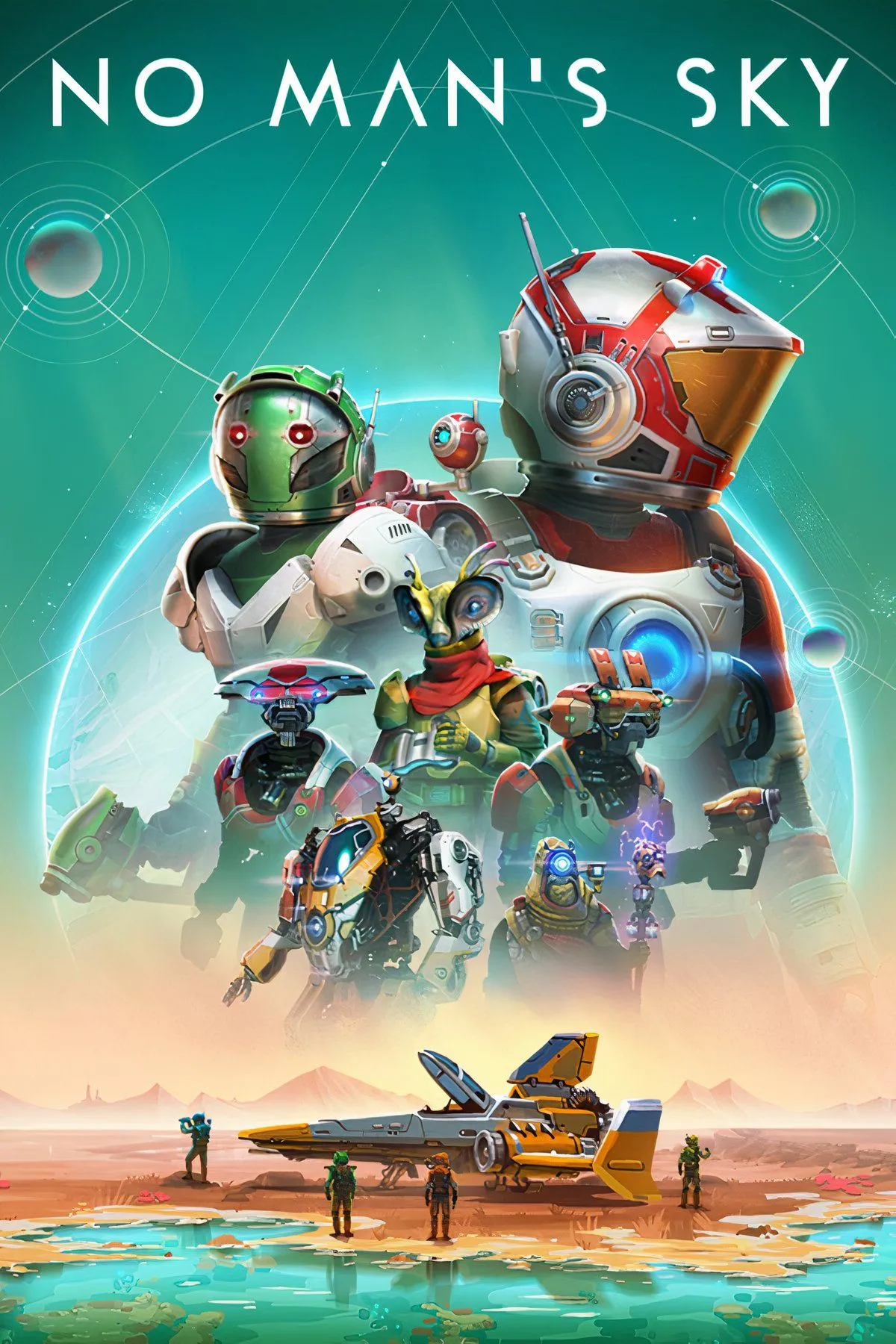 Tổng hợp hình ảnh đa dạng từ thế giới phiêu lưu khám phá của No Man's Sky