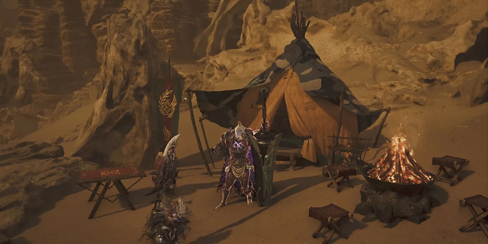 Trại Dã Chiến trong Monster Hunter Wilds