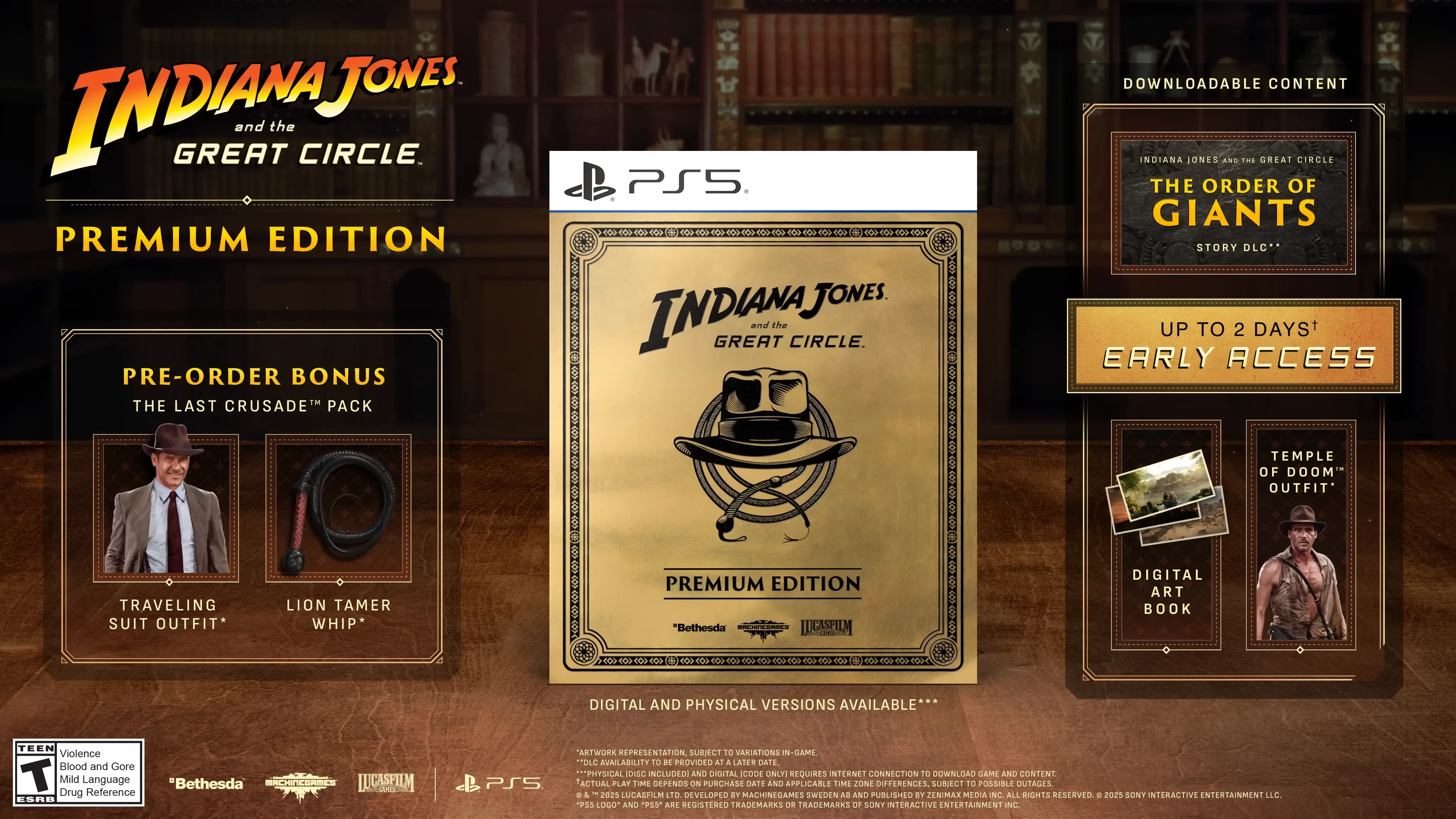 Trailer Indiana Jones and the Great Circle hé lộ ngày phát hành trên PS5