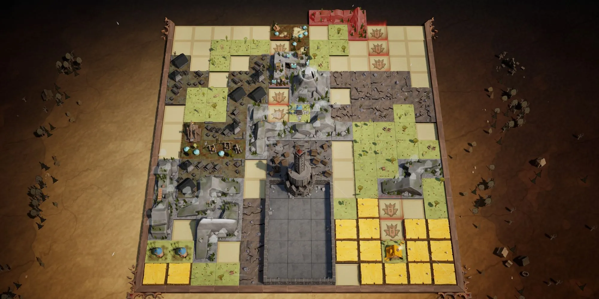 Trận đấu trùm với The Dungeon trong game Drop Duchy