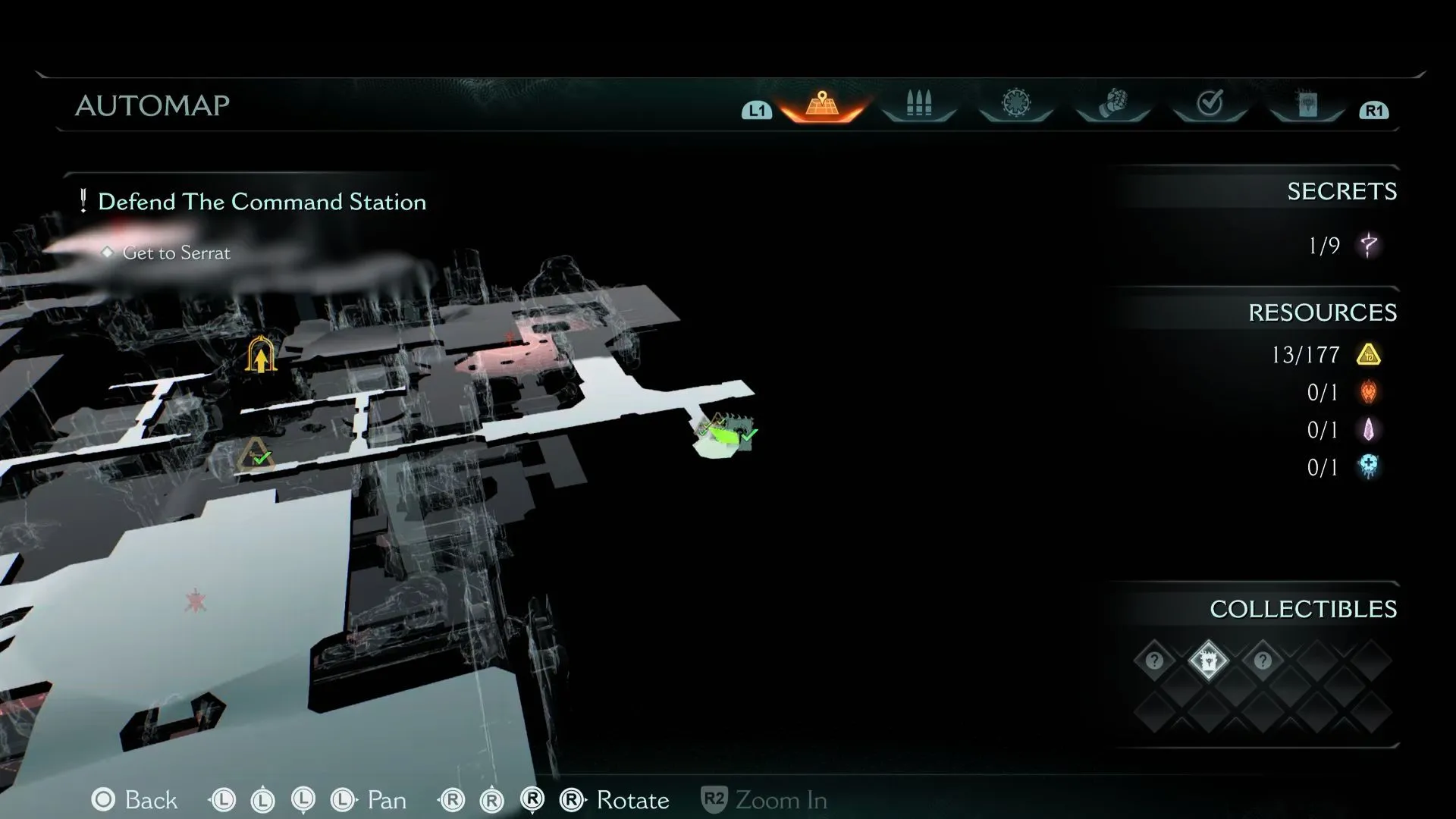Vị trí Codex Chương 12 - Sentinel Command Station