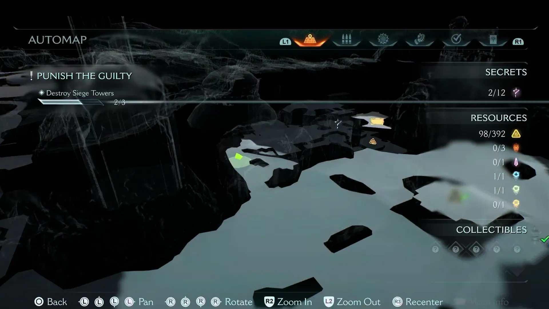 Vị trí thứ hai của tượng sói cho Wraithstone bí mật ở Resurrection