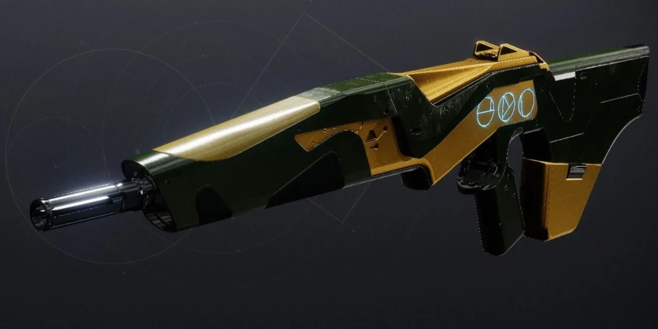 Vũ khí Relentless, súng trường xung Strand High-Impact mới từ dungeon Prophecy trong Destiny 2.