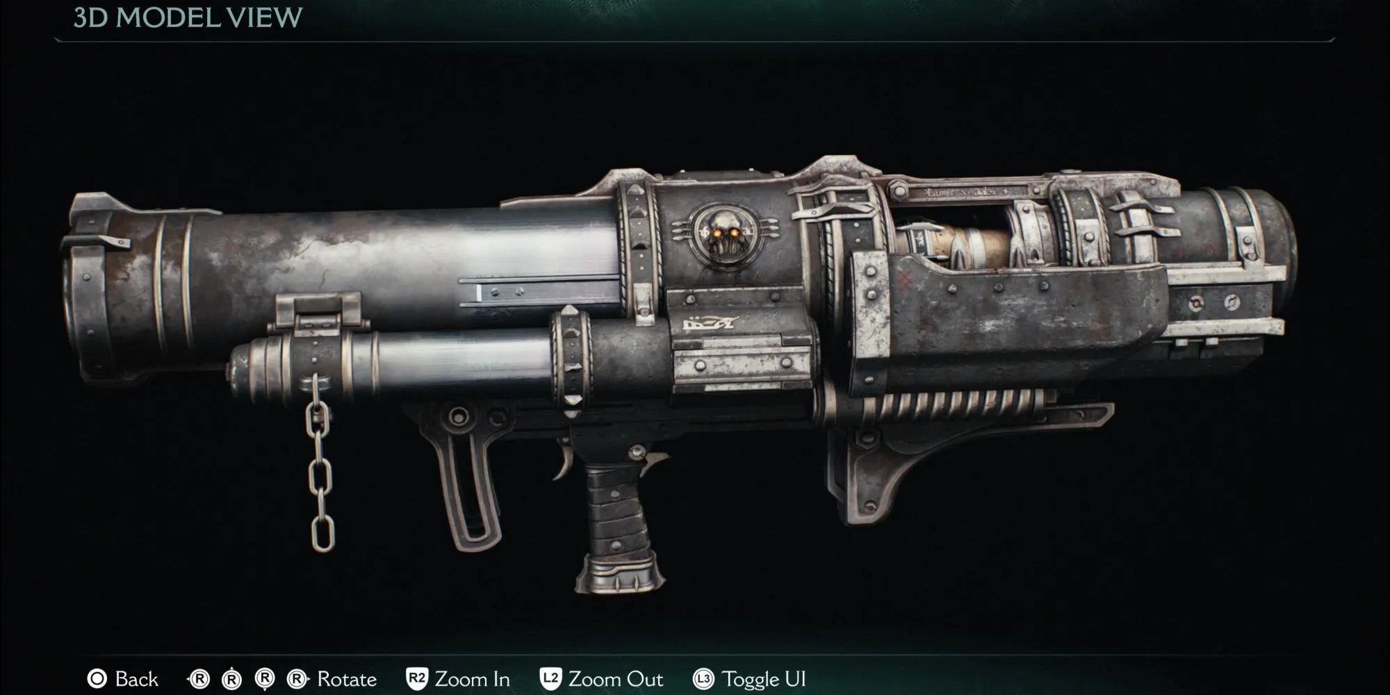 Vũ khí Rocket Launcher trong Doom The Dark Ages trông thô sơ thời Trung Cổ