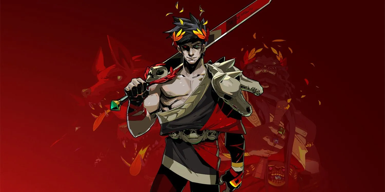 Zagreus tạo dáng chiến đấu từ game Hades