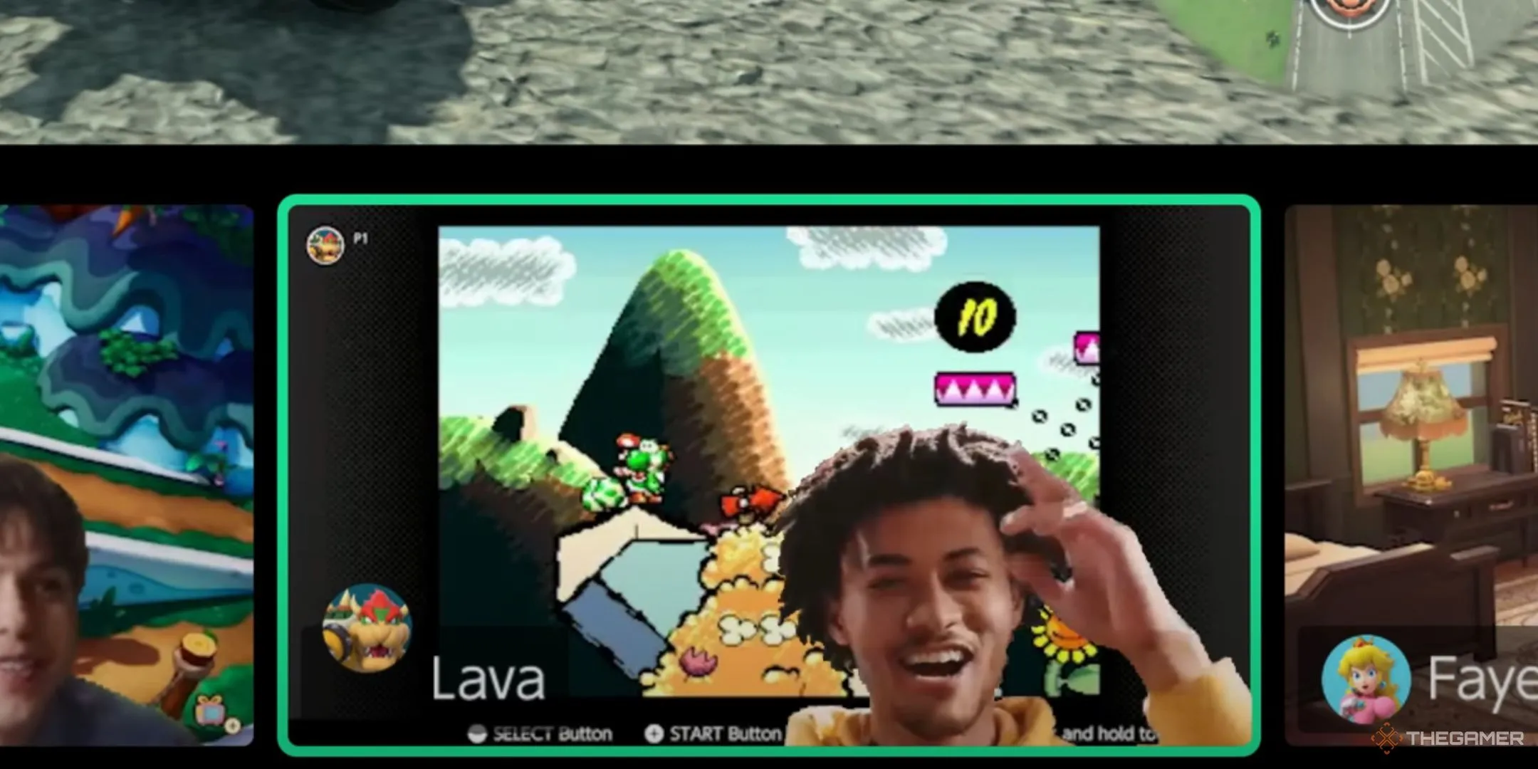 Người dùng sử dụng tính năng gọi video trong GameChat Nintendo Switch 2