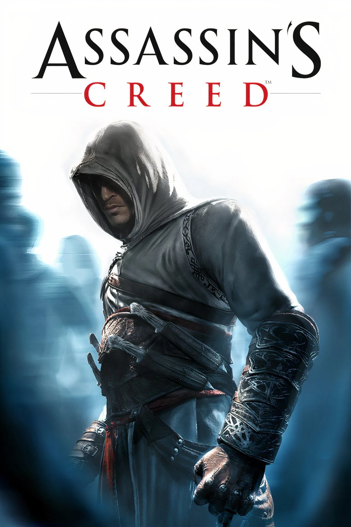 Altair trong trang phục Assassin's Creed nhìn xuống thành phố từ mái nhà, thể hiện khả năng parkour đặc trưng