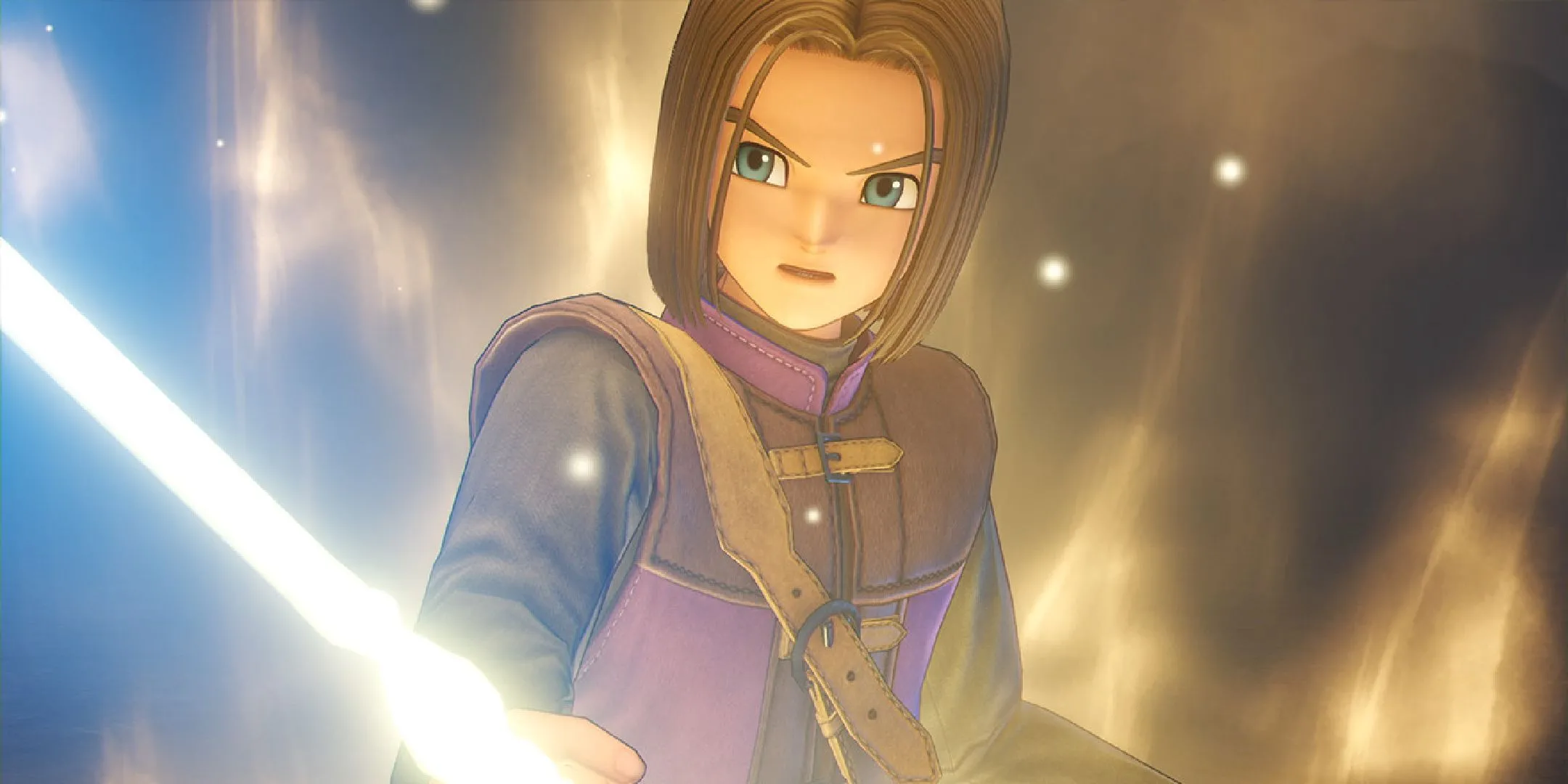 Anh hùng trong Dragon Quest XI, một tựa game nhập vai JRPG kinh điển