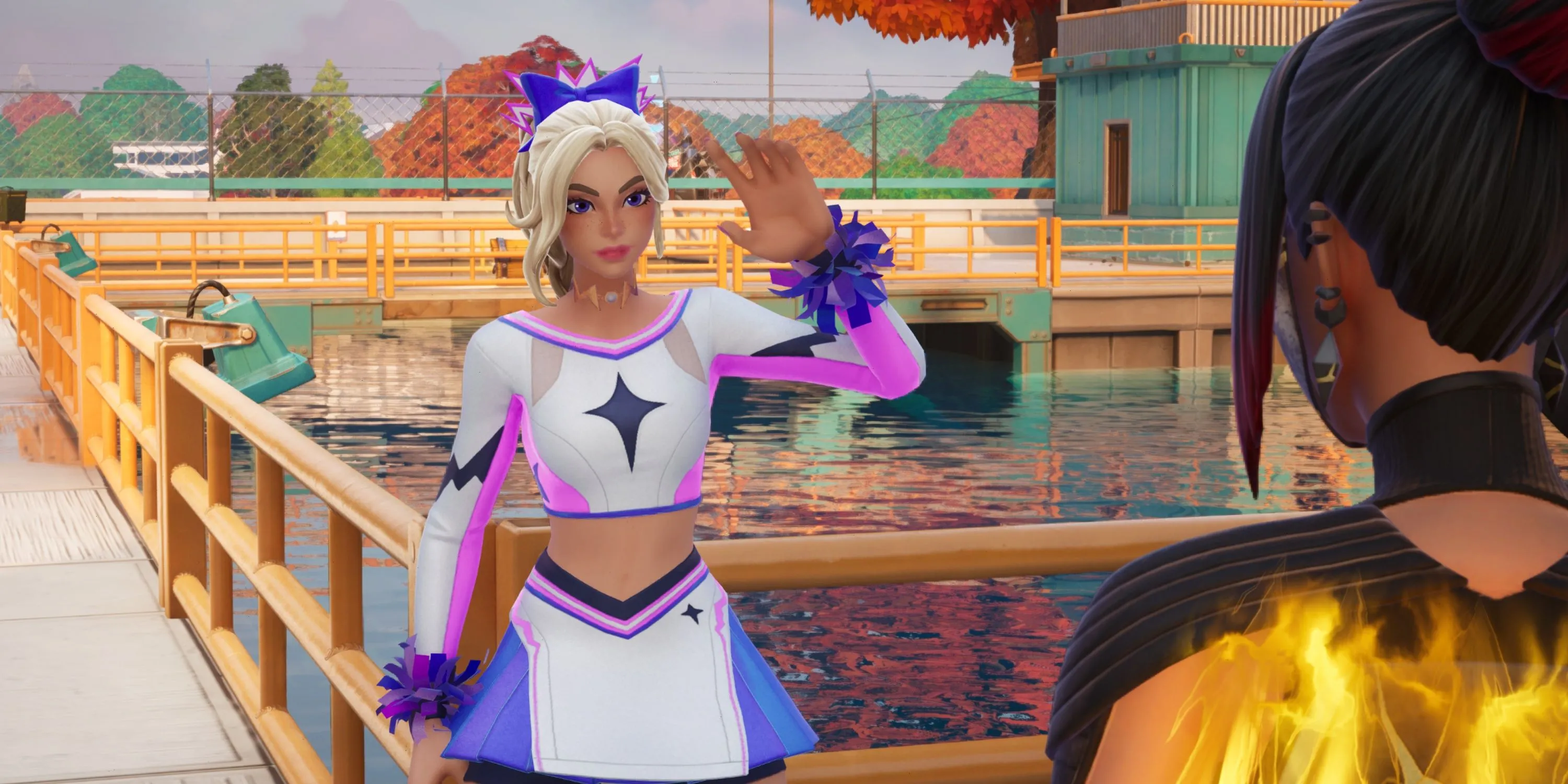 Bản đồ hiển thị các vị trí của NPC hỗ trợ, giúp game thủ tìm kiếm đồng minh trong Fortnite Chapter 6 Season 3