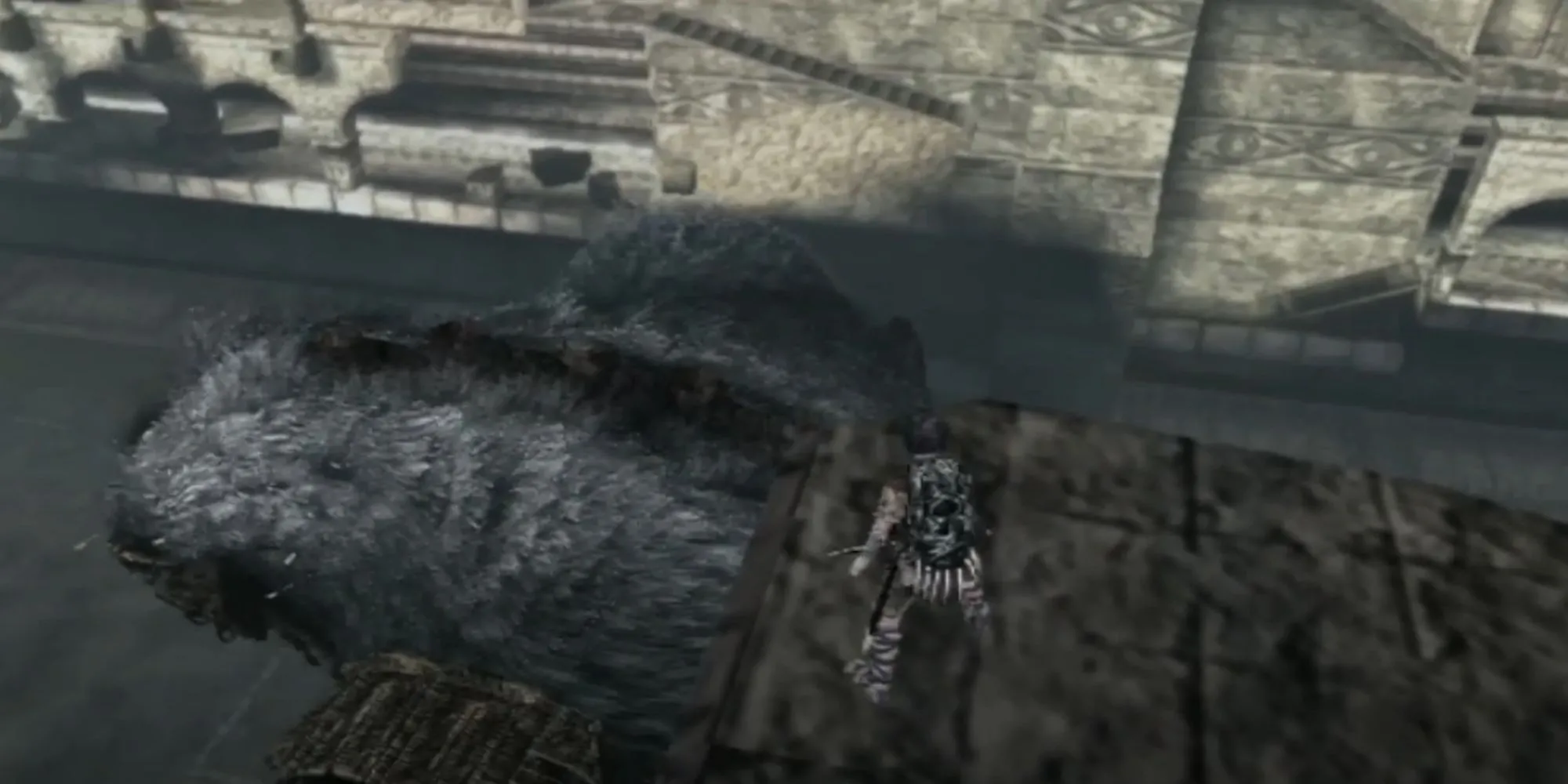 Bối cảnh rộng lớn trong Shadow of the Colossus