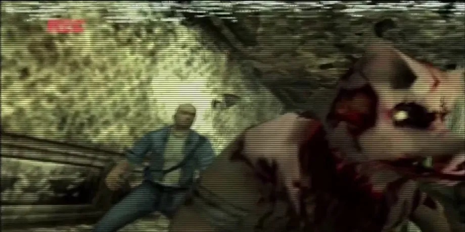 Boss Piggsy đeo mặt nạ lợn trong game kinh dị sinh tồn Manhunt trên PS2