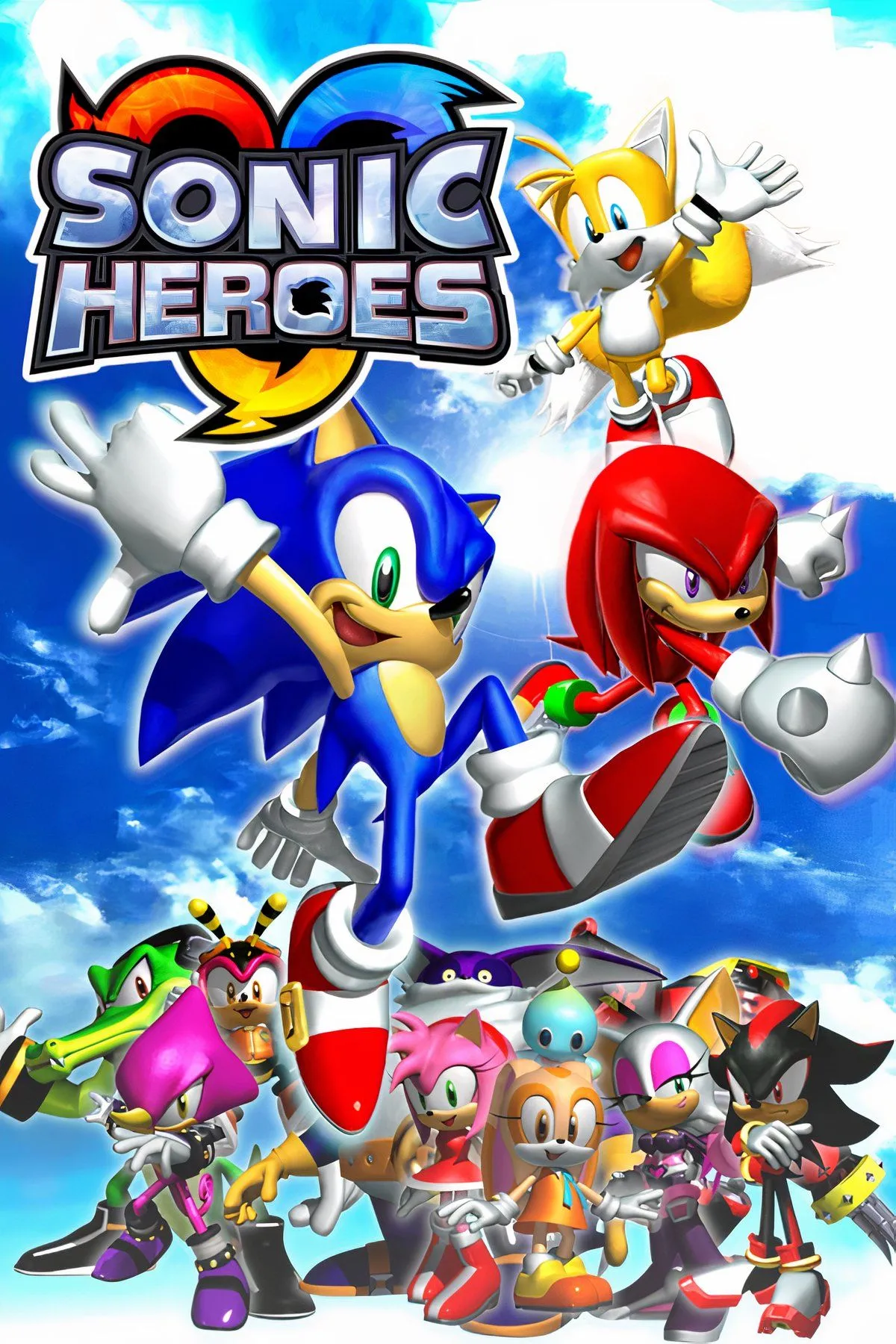 Các đội hình nhân vật độc đáo của Sonic Heroes, từ Team Sonic đến Team Chaotix
