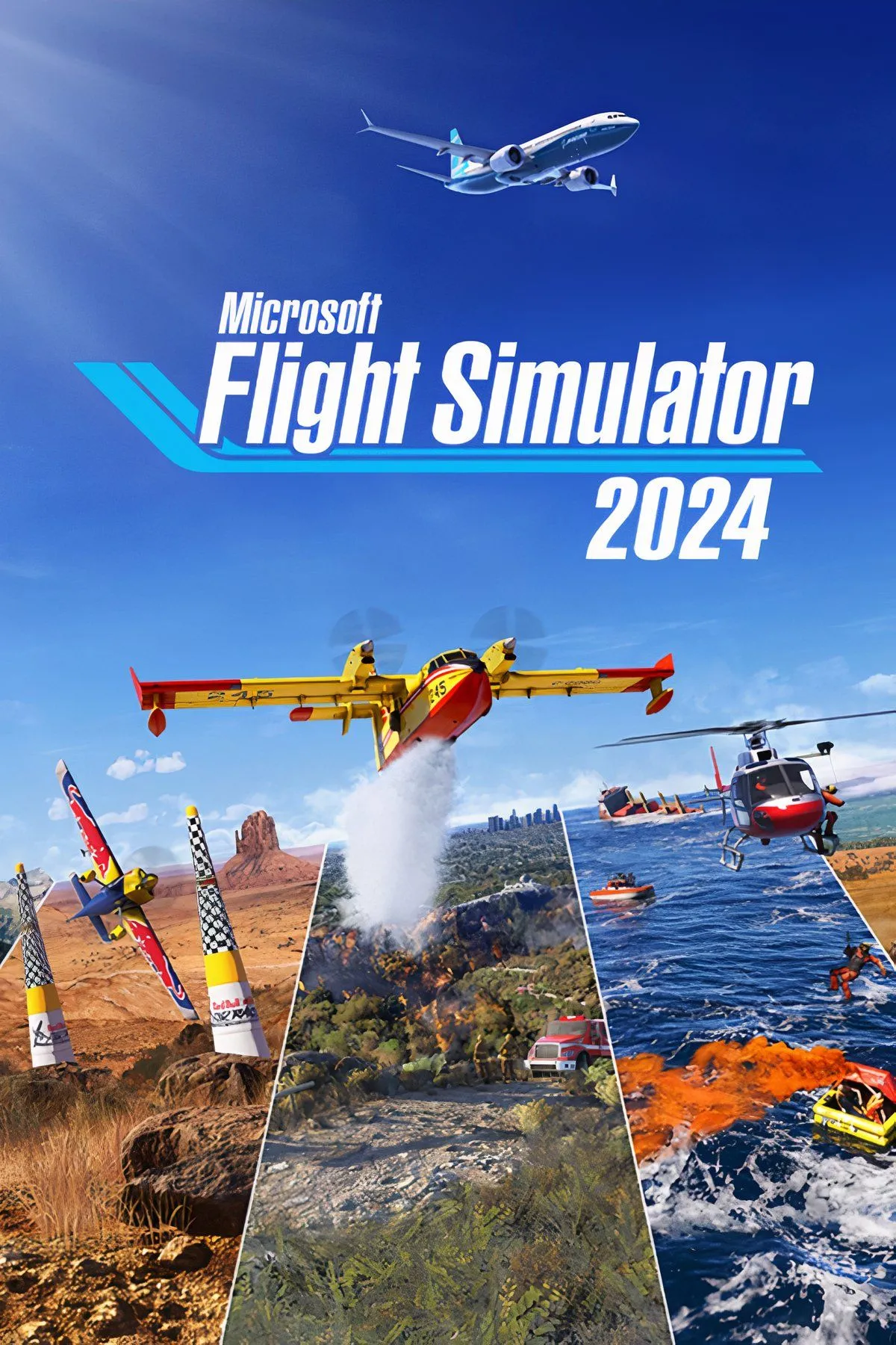 Cảnh đẹp chân thực trong Microsoft Flight Simulator 2024 khi chơi với cấu hình tối đa