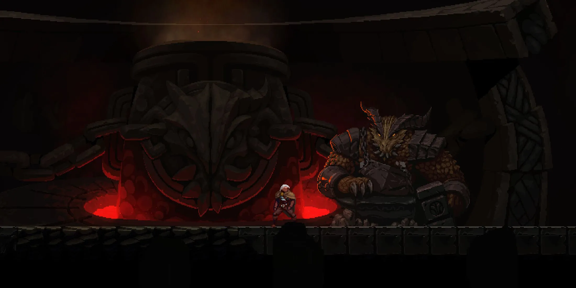 Cửa hàng hoặc thợ rèn nơi nâng cấp trang bị trong Dragon Is Dead